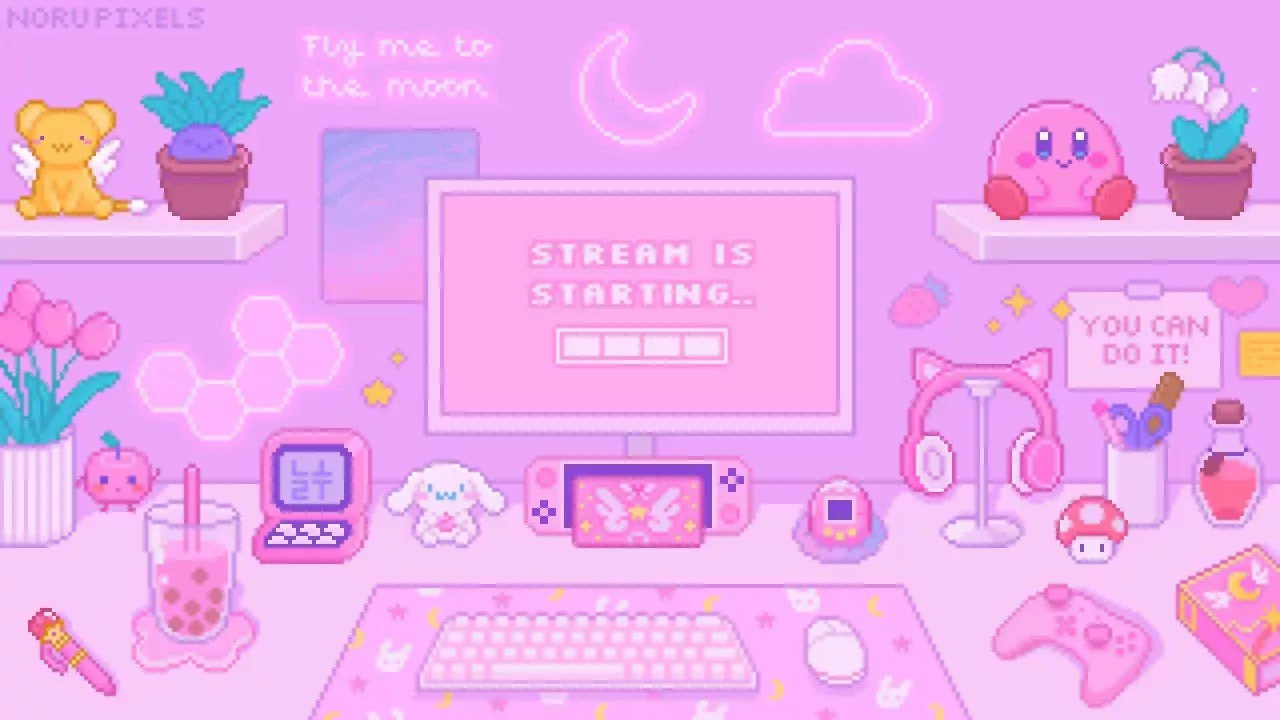 Noru 노루 gaming desk setup