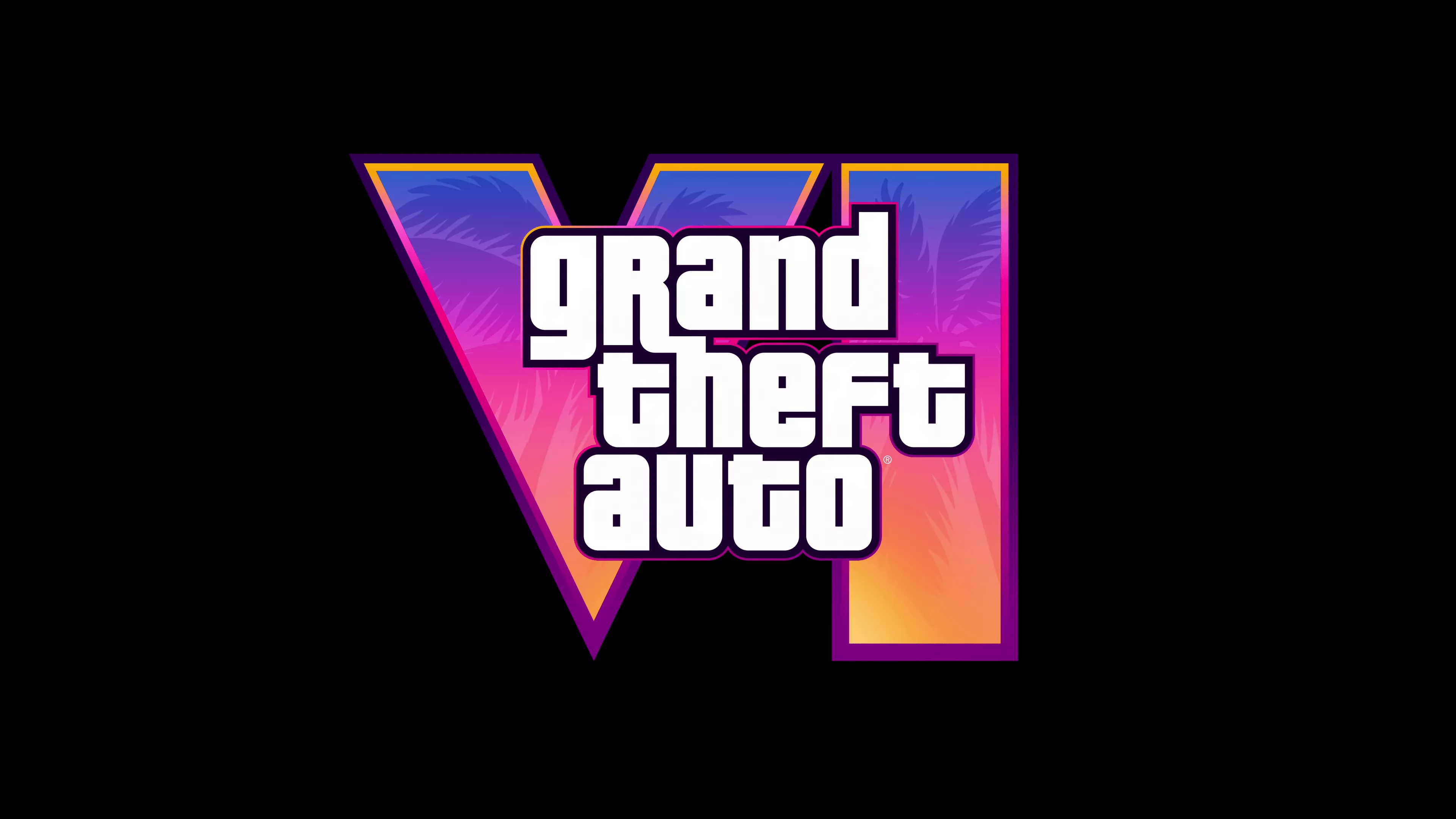 GTA 6 Logo 4K Wallpaper Free