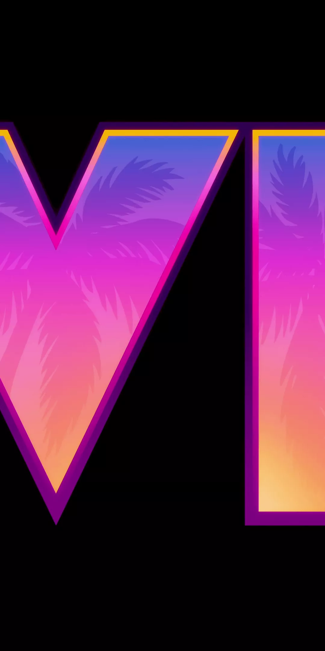 GTA 6 Official Logo 4K Wallpaper