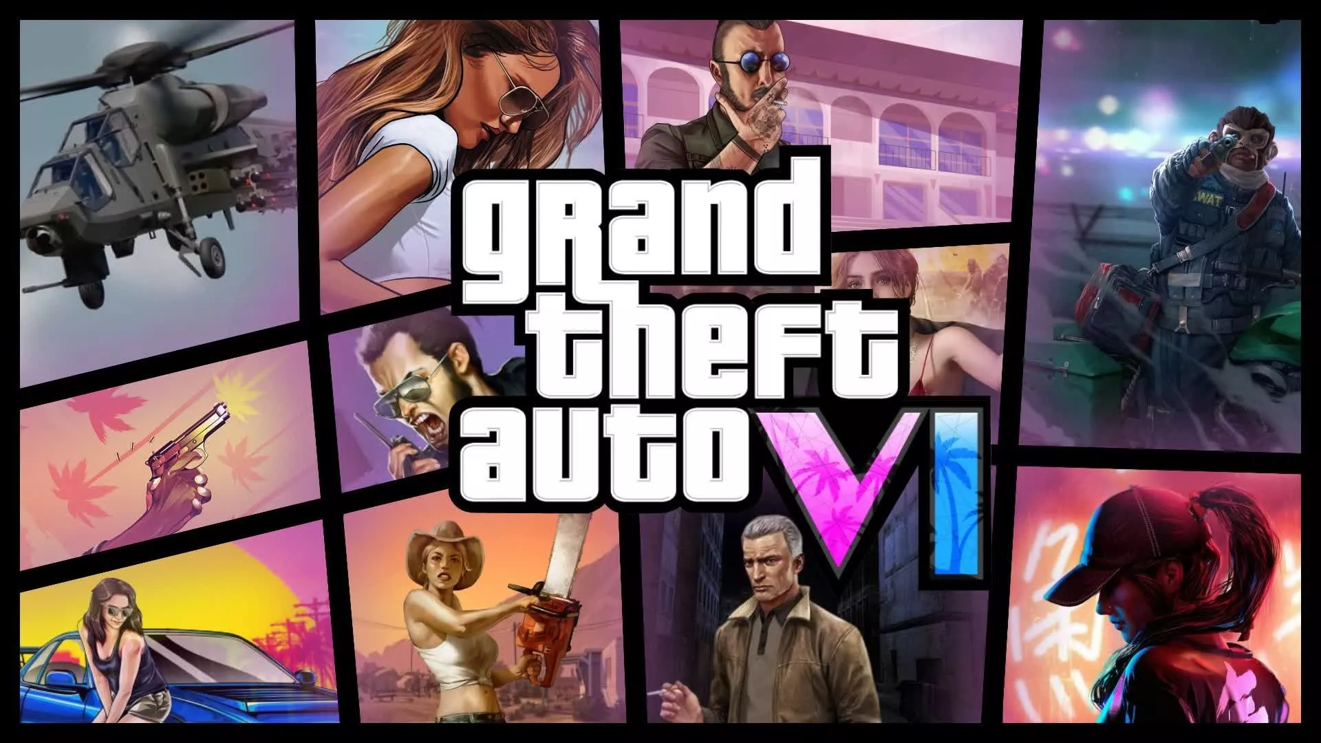 Wallpaper the game, logo, Logo, video