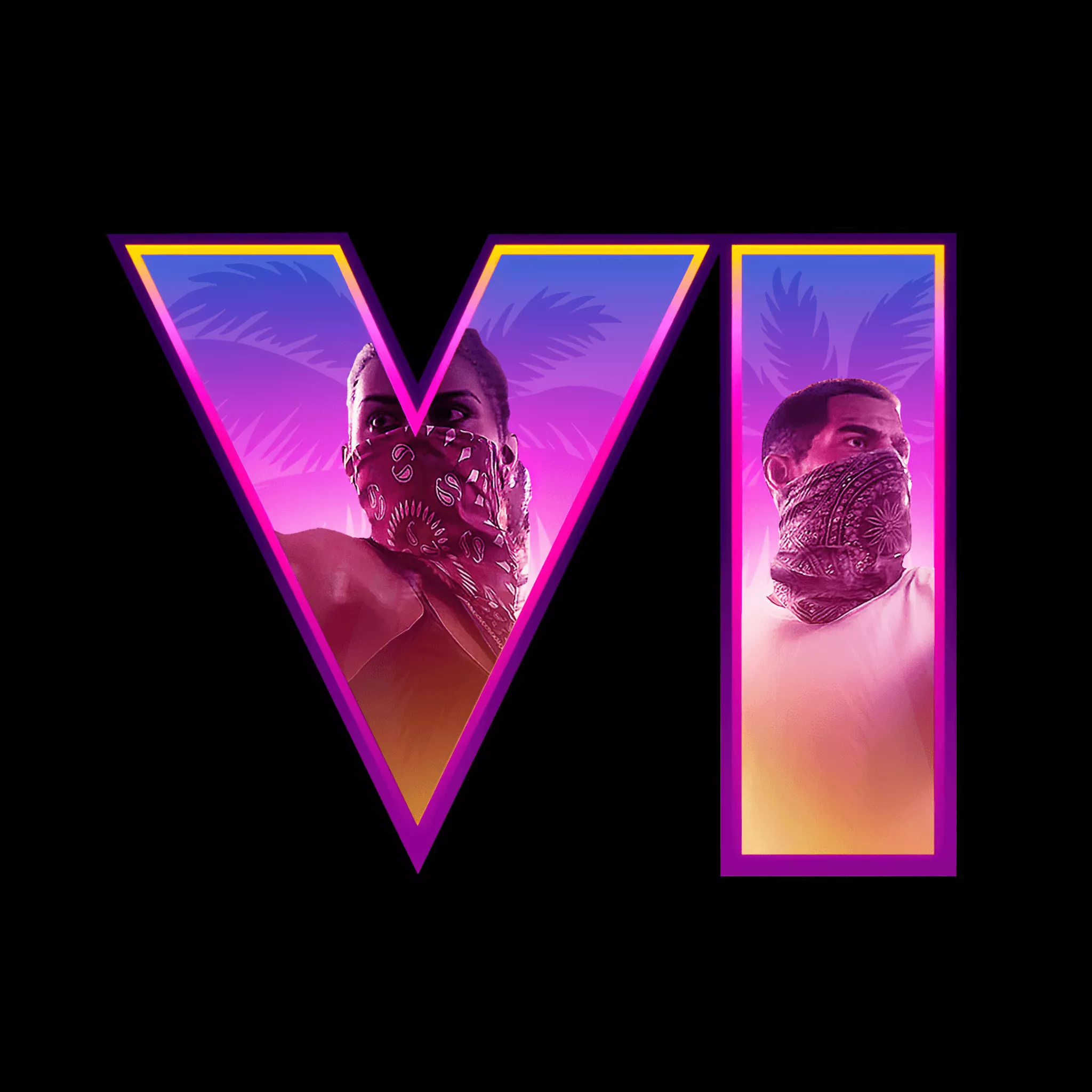 GTA 6 Wallpaper 4K, Character art, AMOLED