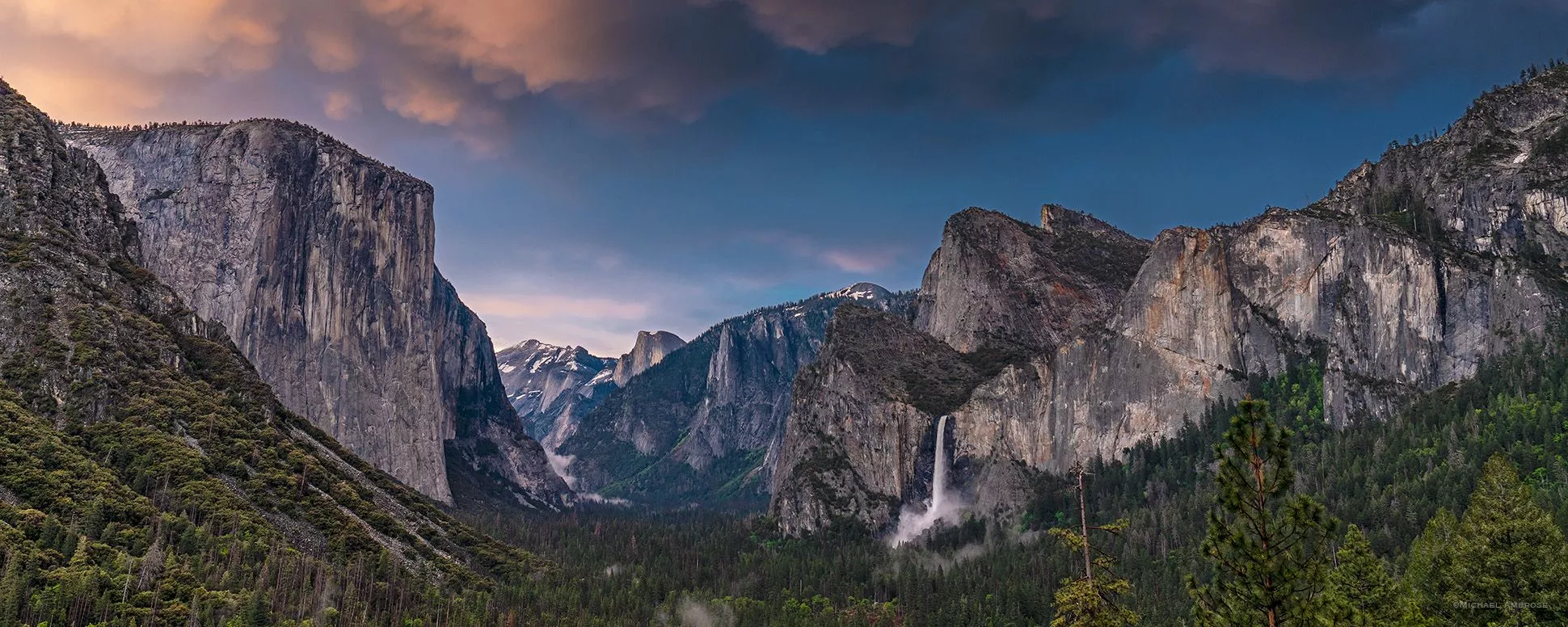 Summer Storm over Yosemite Valley. Yosemite National Park. Michael Ambrose Photography