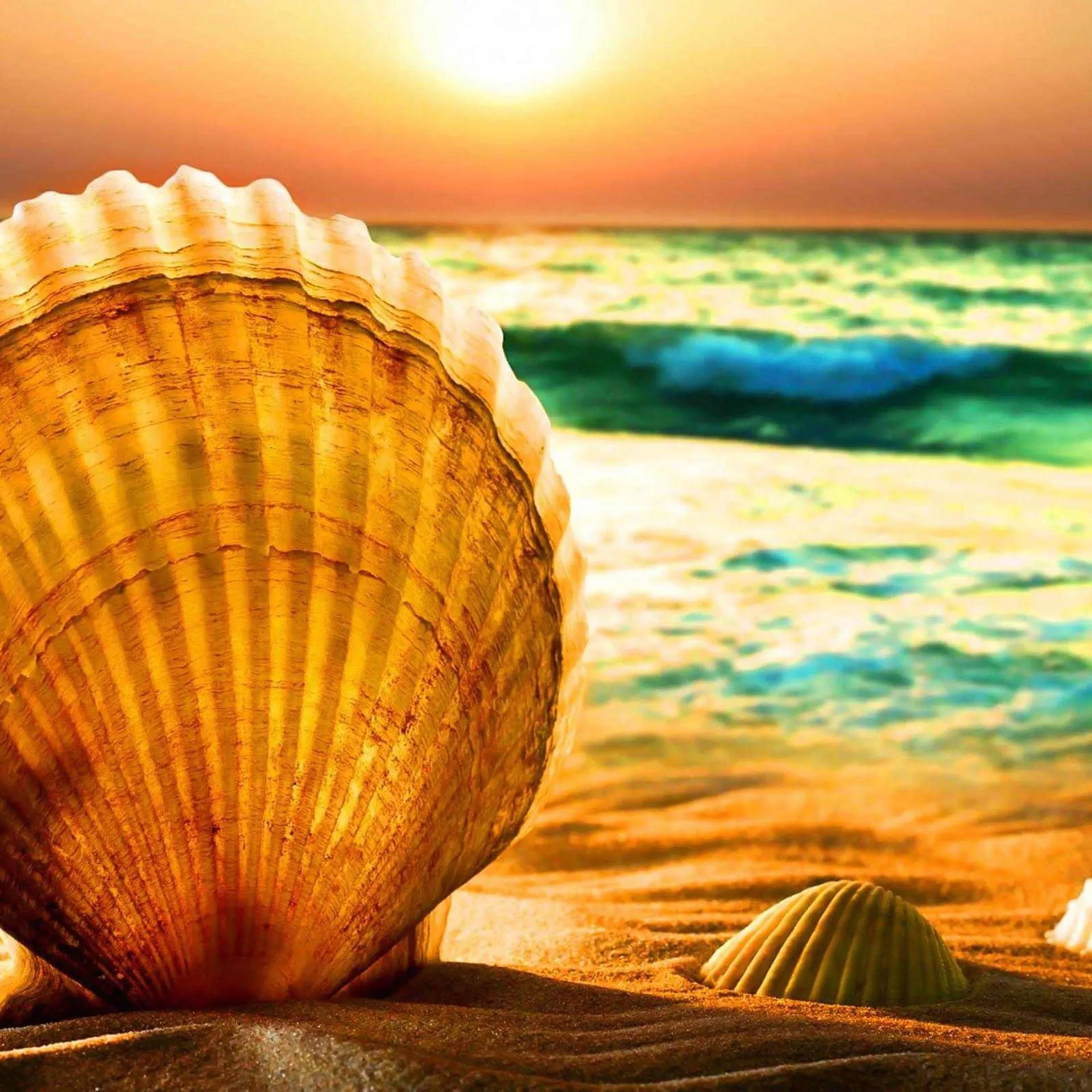 Summer Heat With An iPad Wallpaper