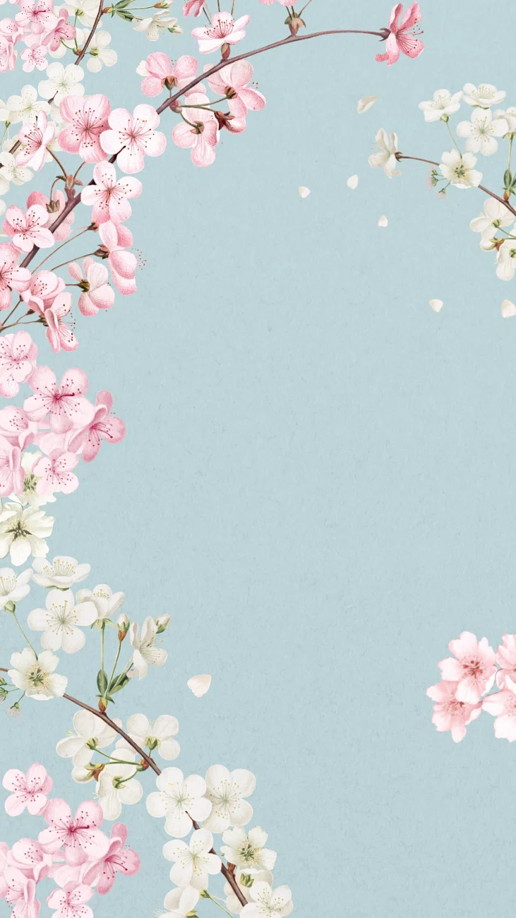 Japanese cherry blossom iPhone