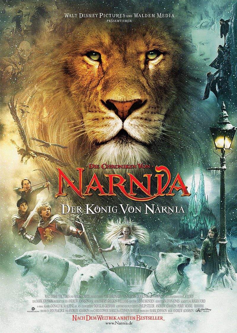 Chronicles of Narnia, lions, movie, HD