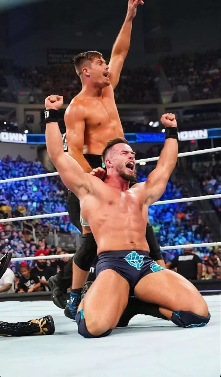 Austin Theory and Grayson Waller