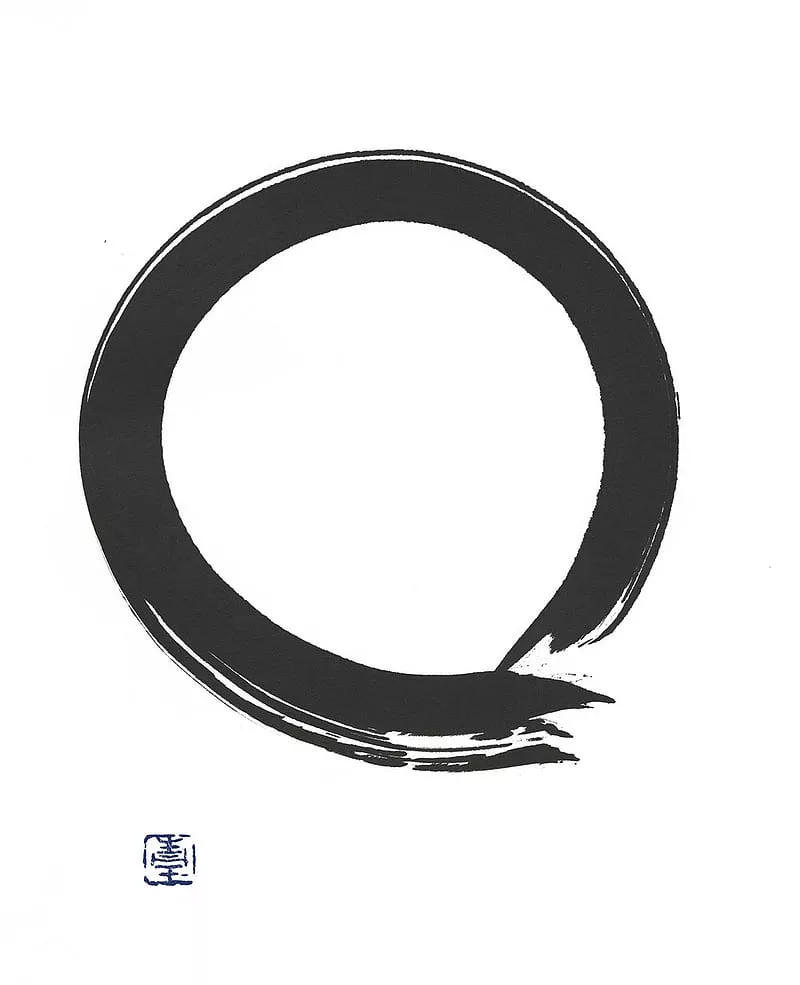 HD zen circle art wallpaper