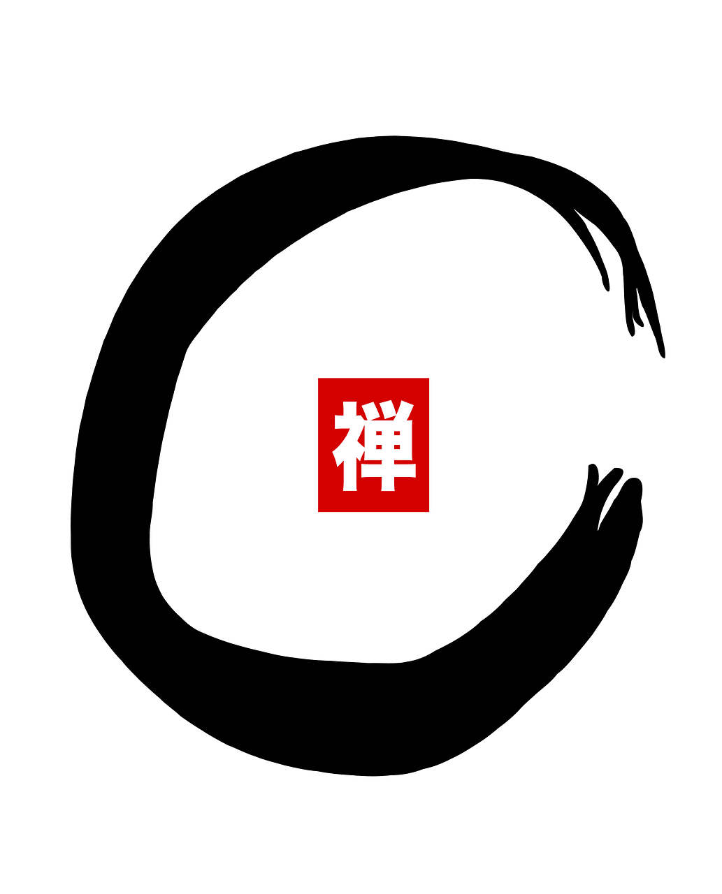 Zen Circle vector clipart image