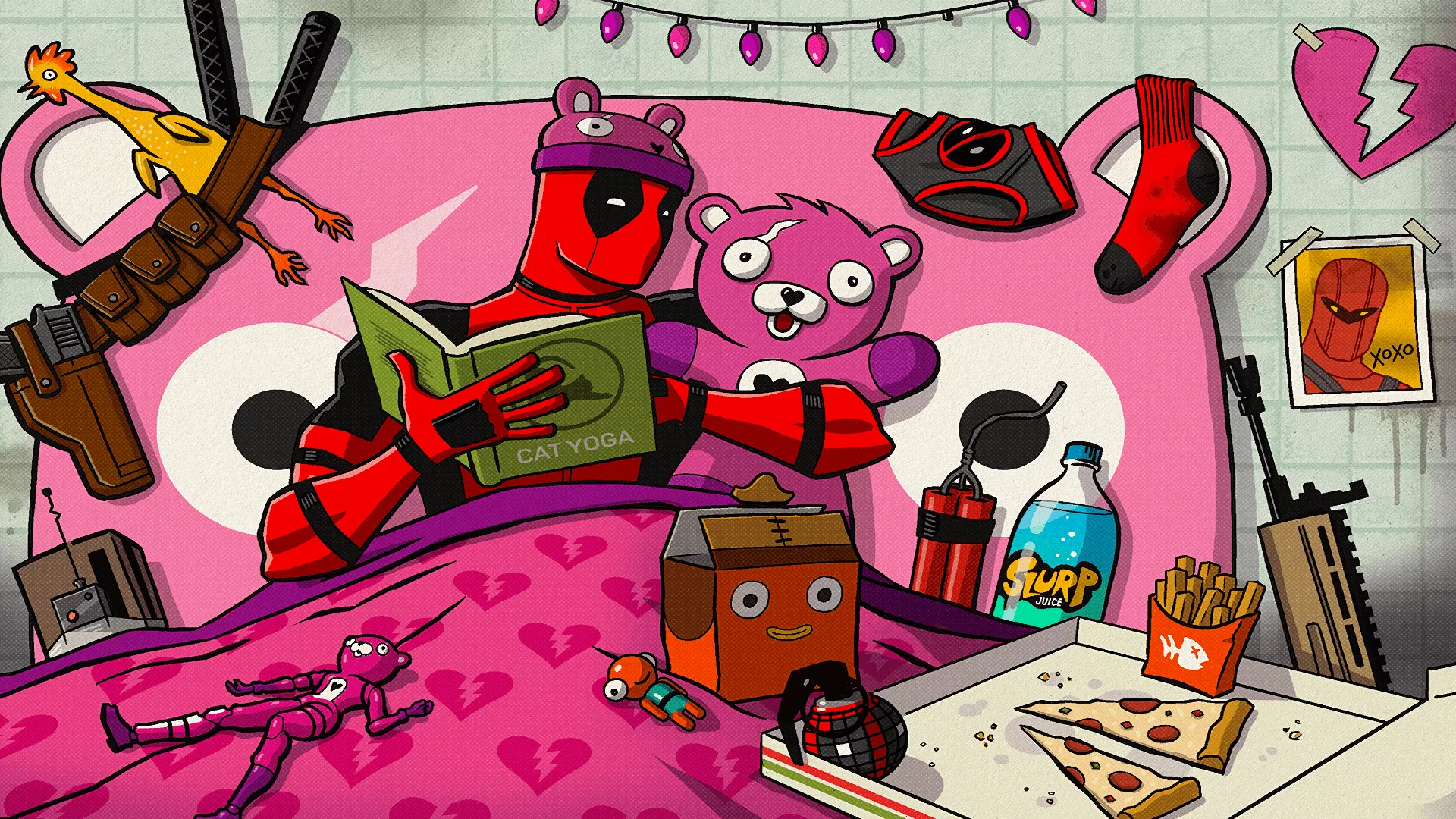 Game Fortnite HD Wallpaper