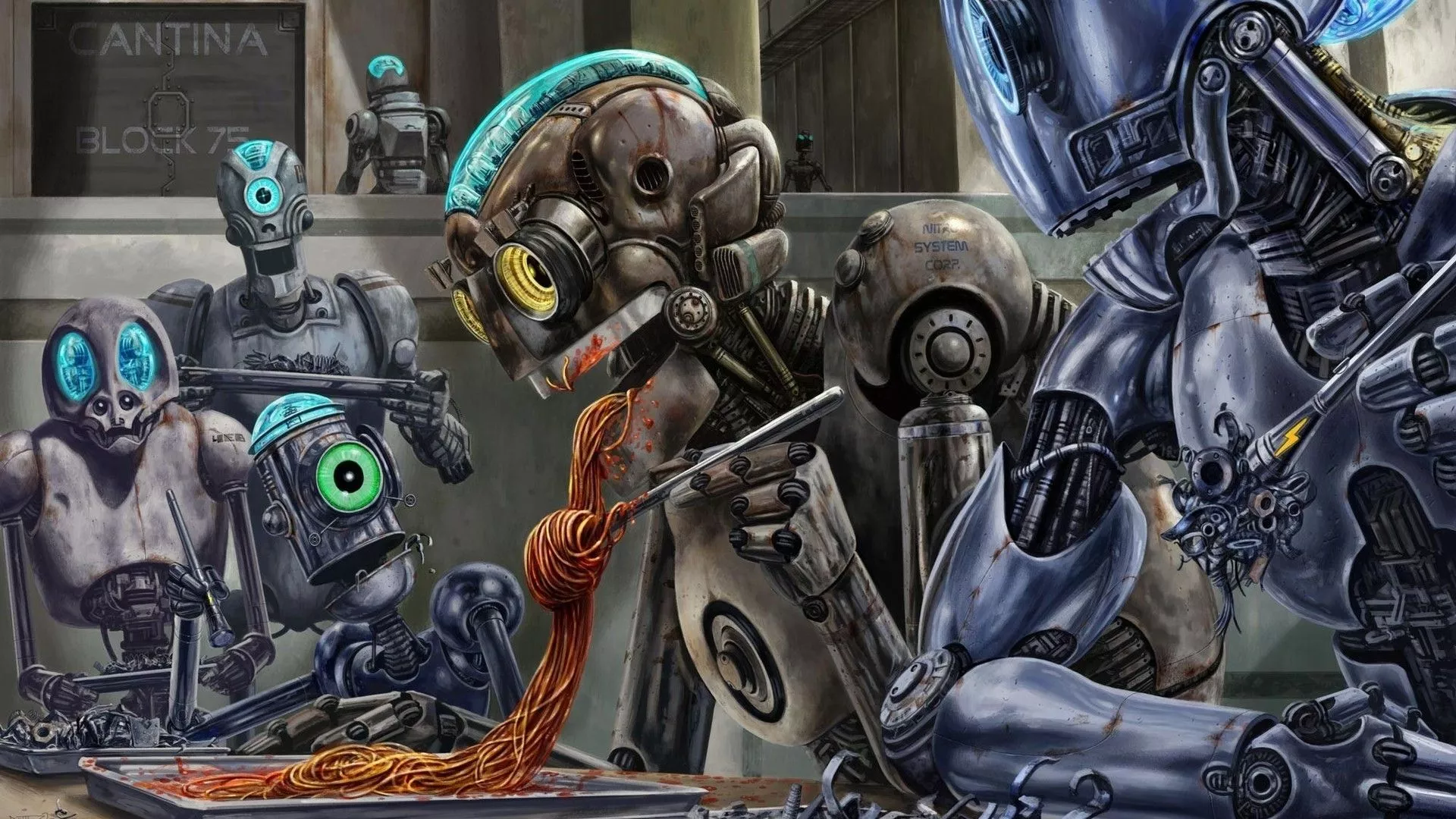 Download Sci Fi Robot Art
