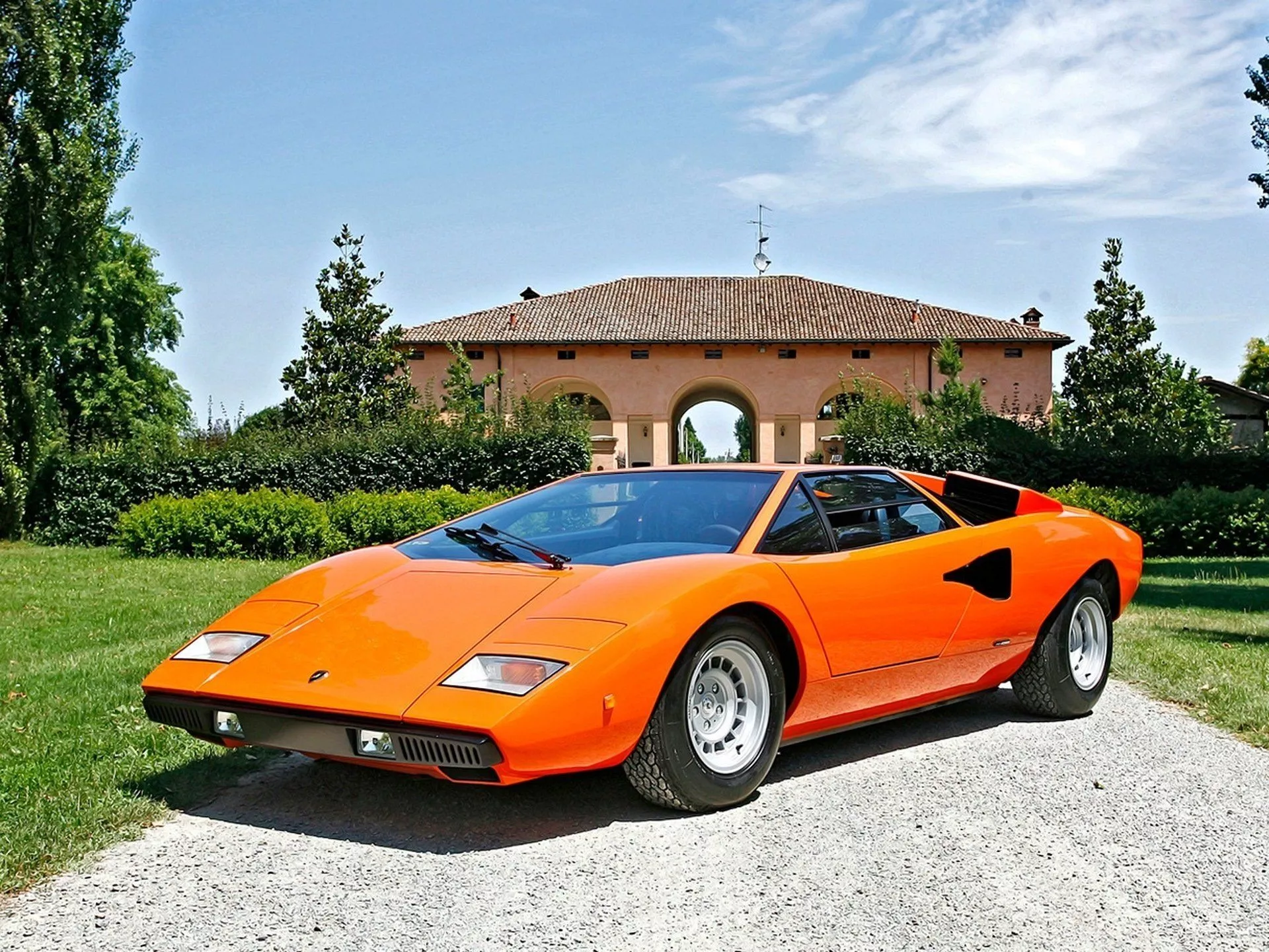 Vehicle Lamborghini Countach HD Wallpaper