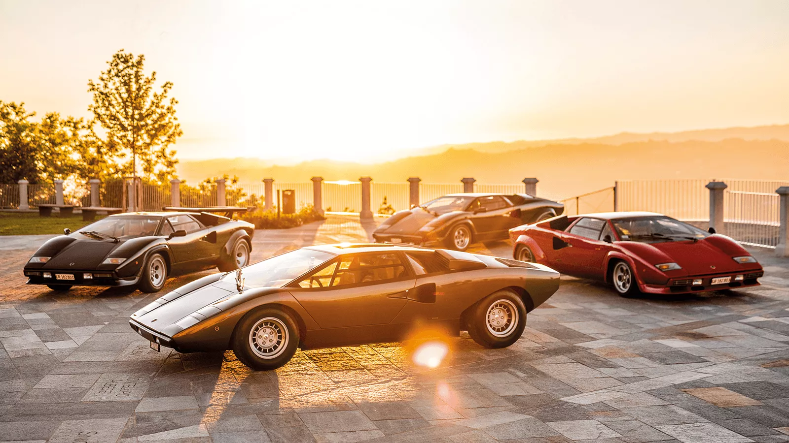 years of the Lamborghini Countach