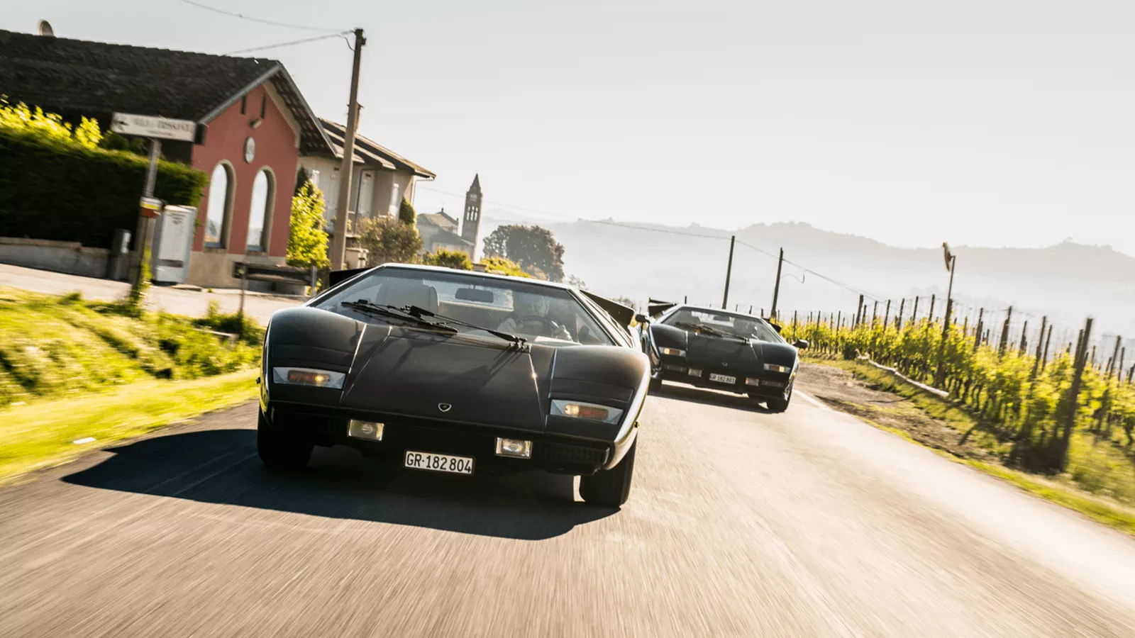 years of the Lamborghini Countach