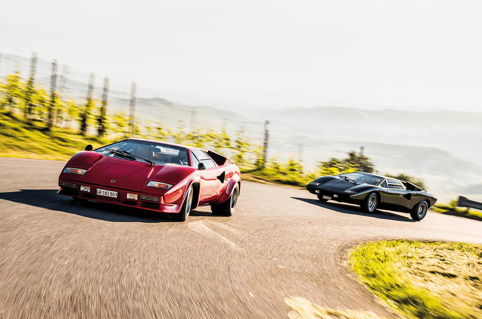 the Lamborghini Countach