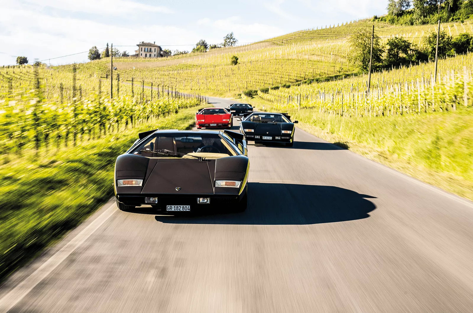 the Lamborghini Countach