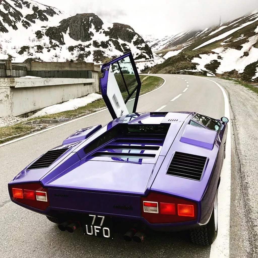 eep Purple #lamborghini #countach