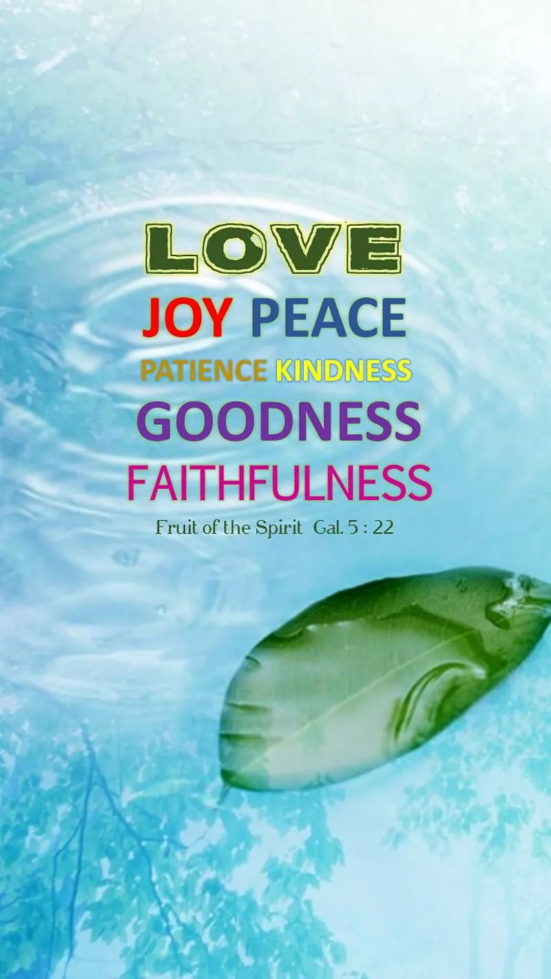 HD fruits of the spirit wallpaper