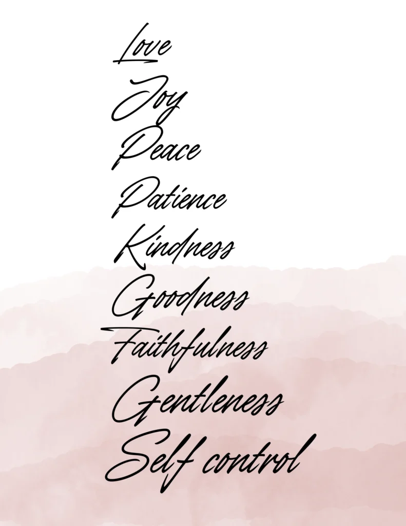 Fruit of the Spirit +