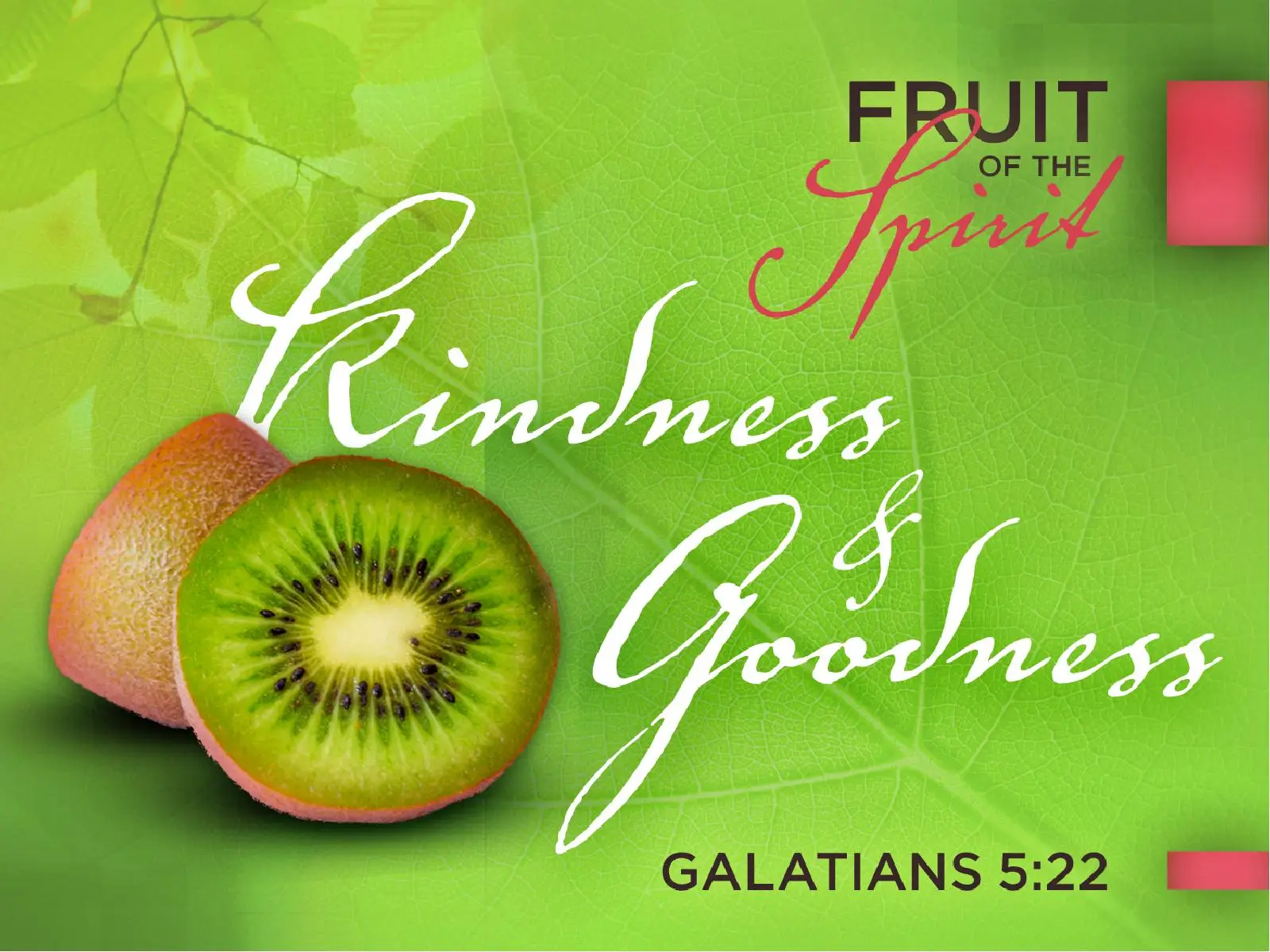 Kindness and Goodness Fruit