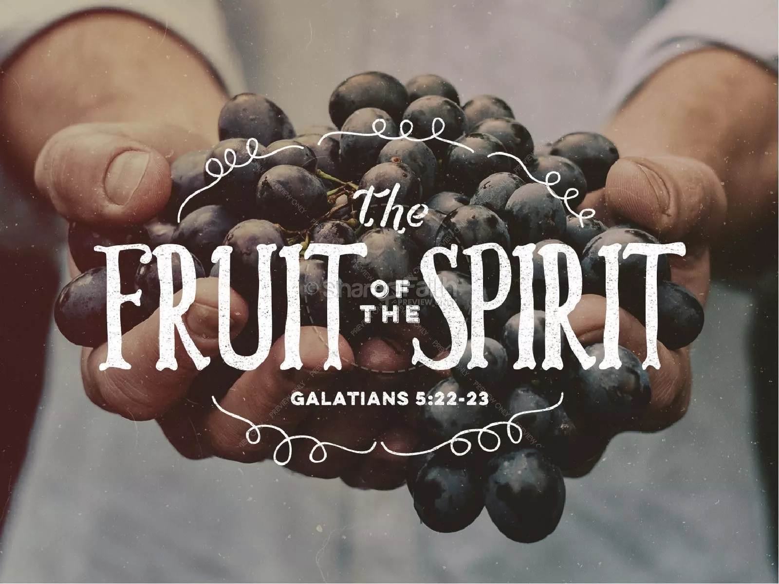 The Fruit of the Spirit Religious