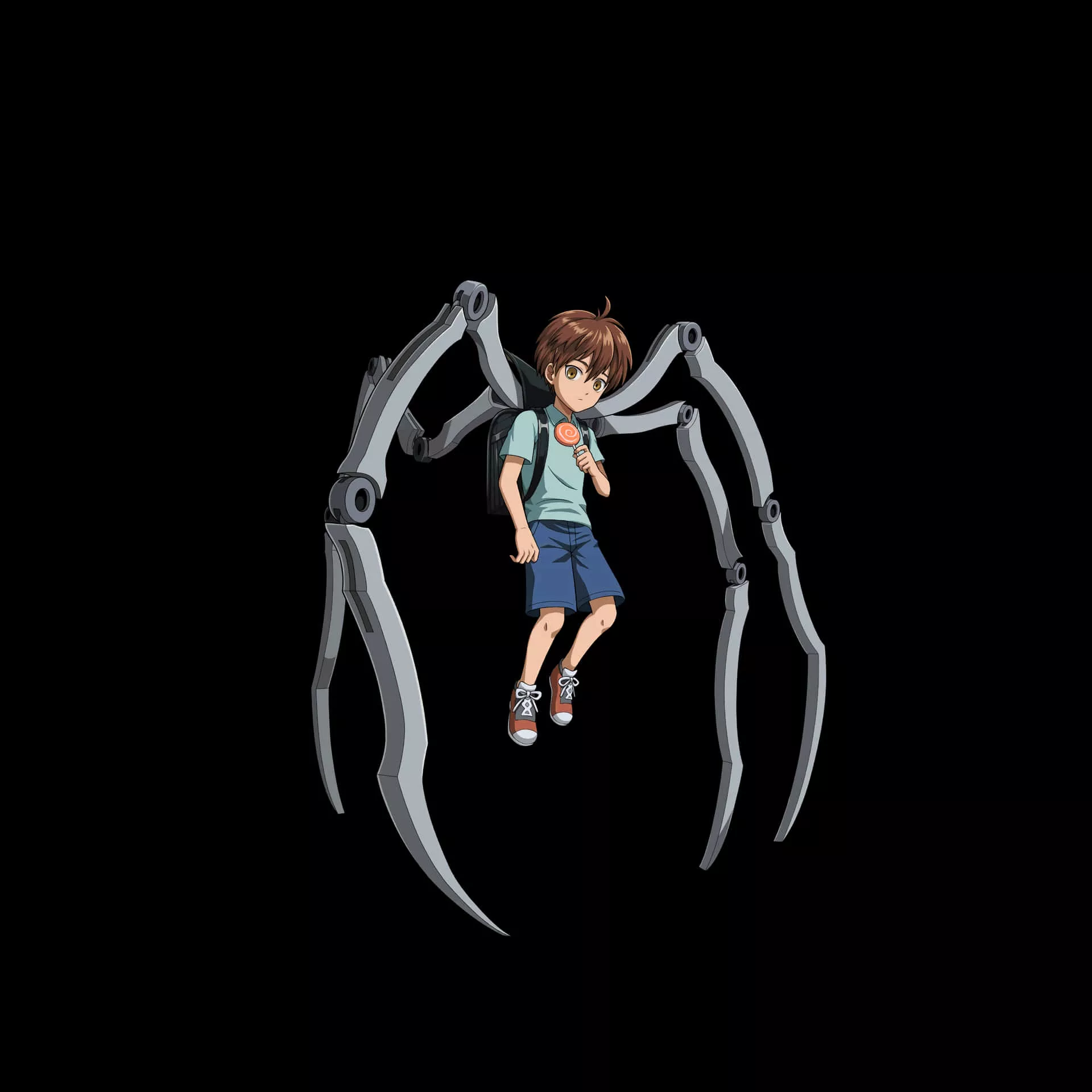 Child Emperor Mechanical Arms Wallpaper