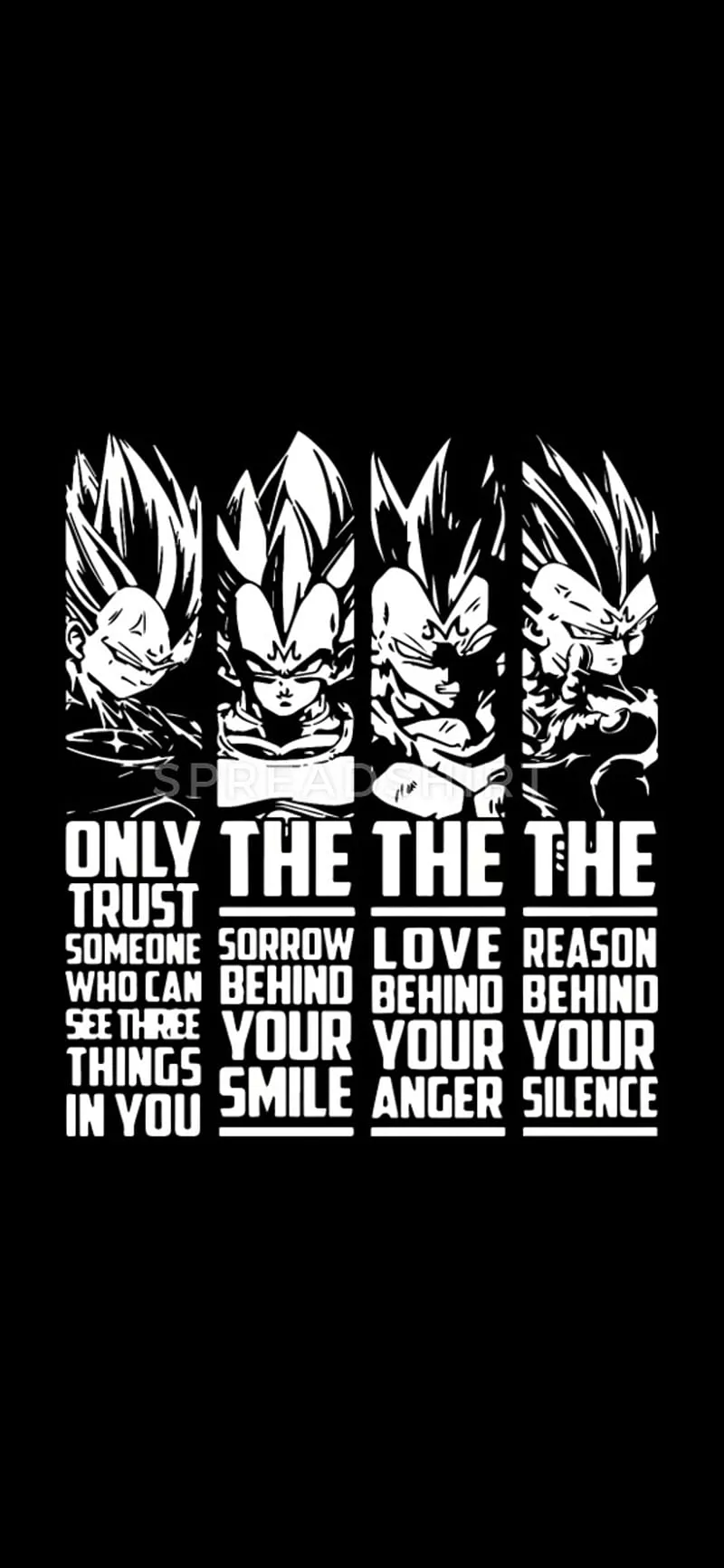 Vegeta Quotes, dragon ball, special, theme, HD phone wallpaper