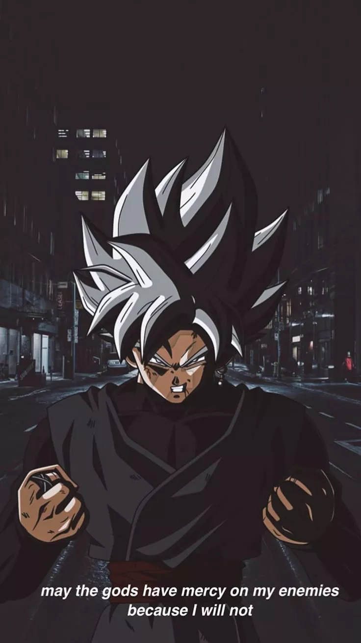 Goku Black Silver By 17Silence