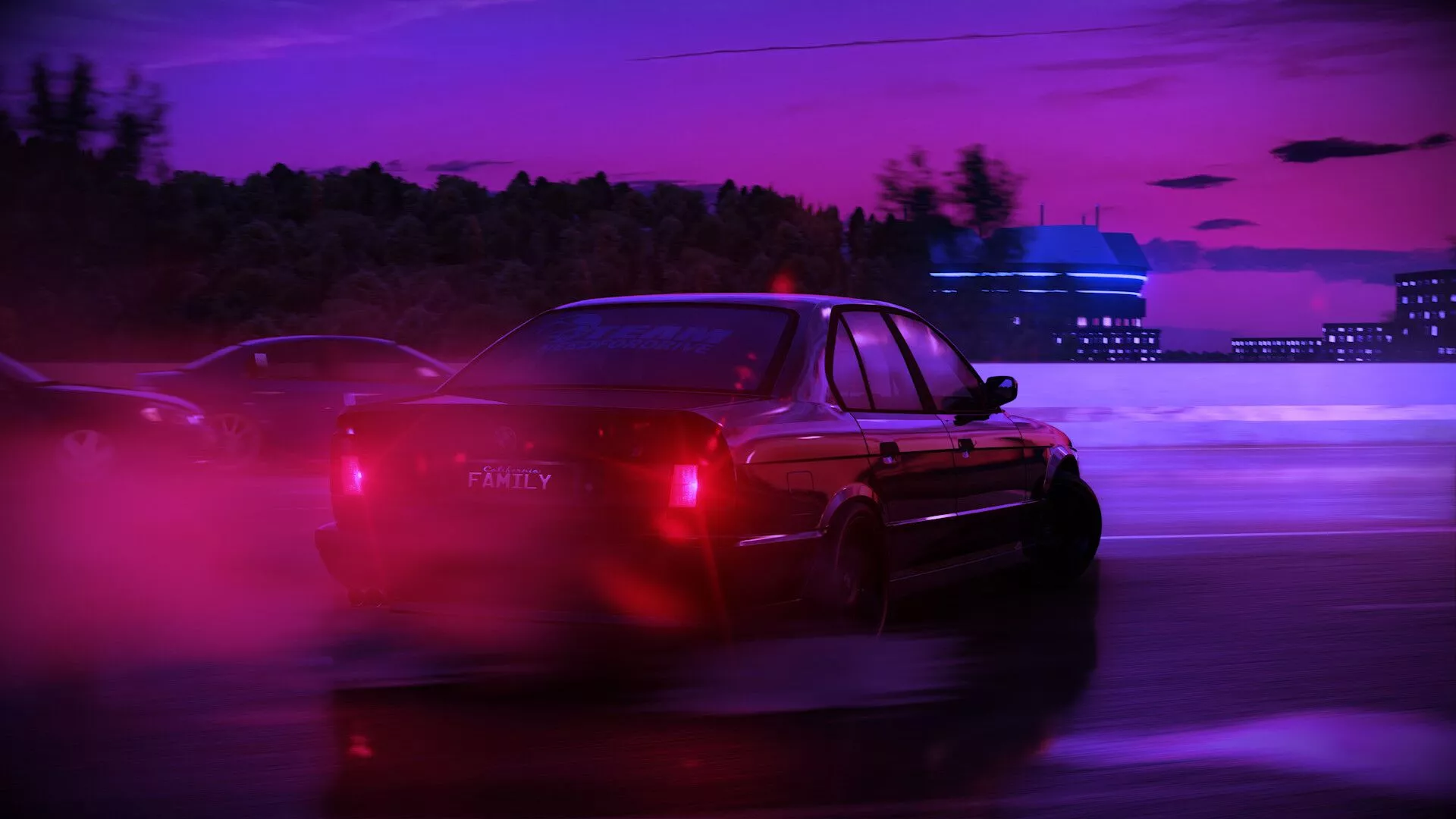 BMW M5 E34 Drift Wallpaper