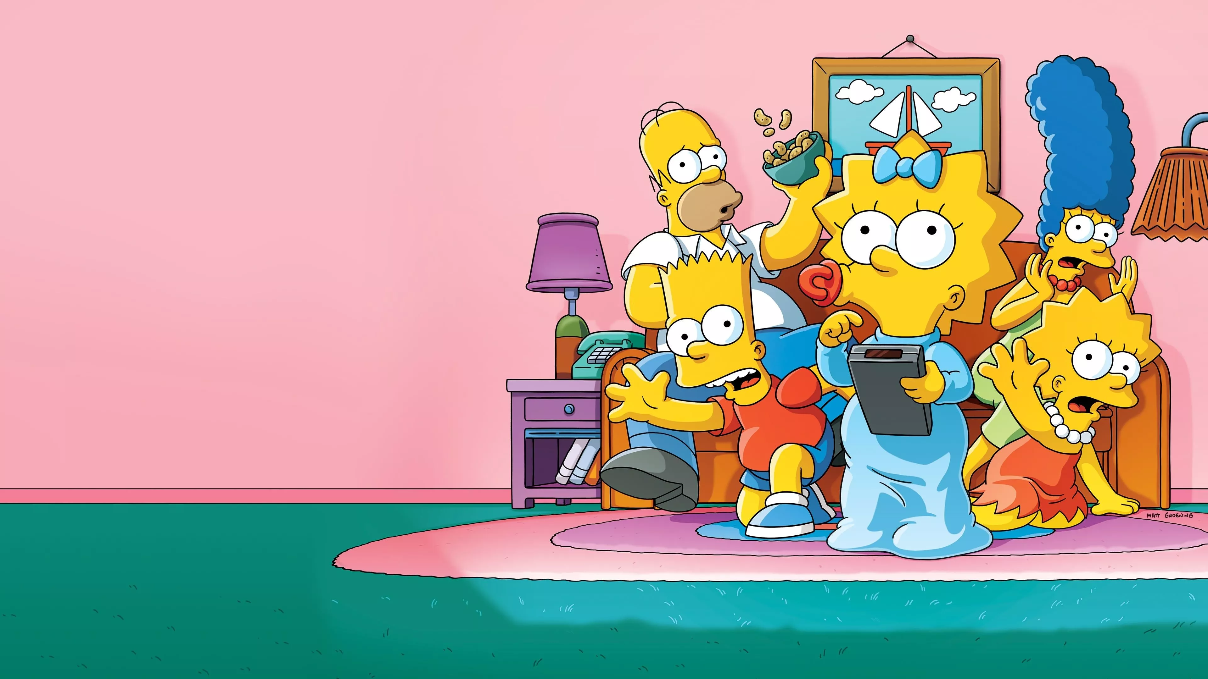 The Simpsons 2020 4K Wallpaper, HD TV