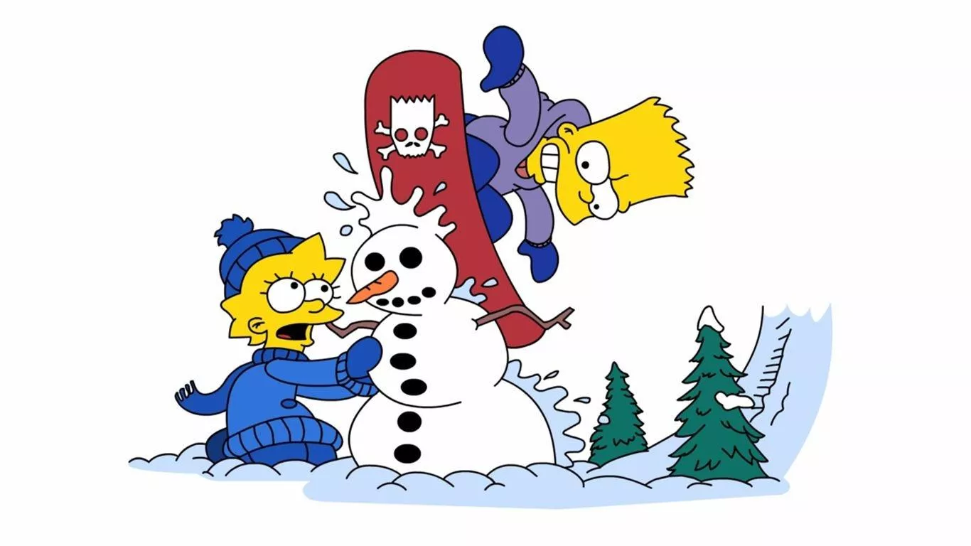 Christmas Simpsons Wallpaper Free