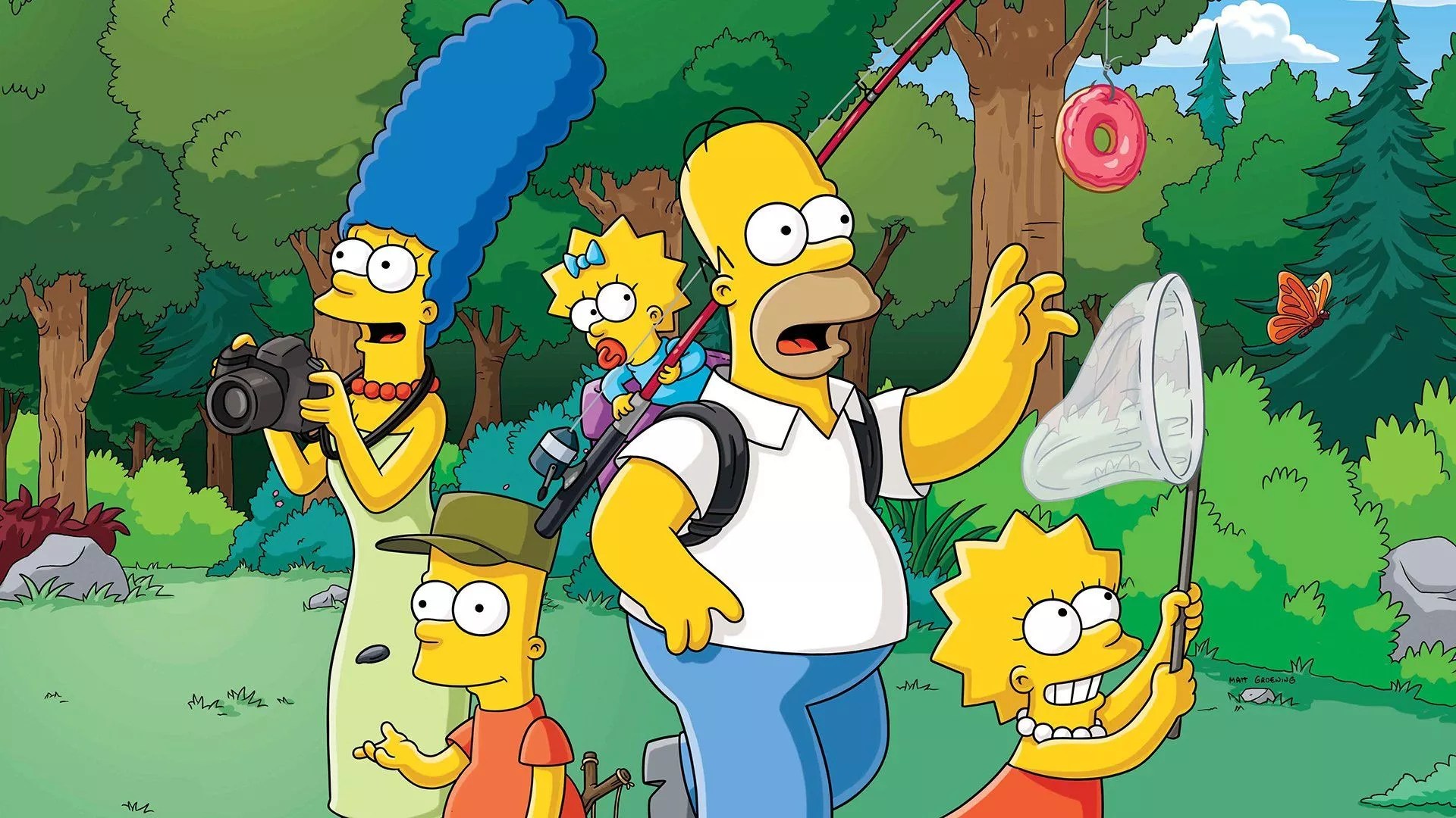 The Simpsons Family HD Wallpaper Adventure