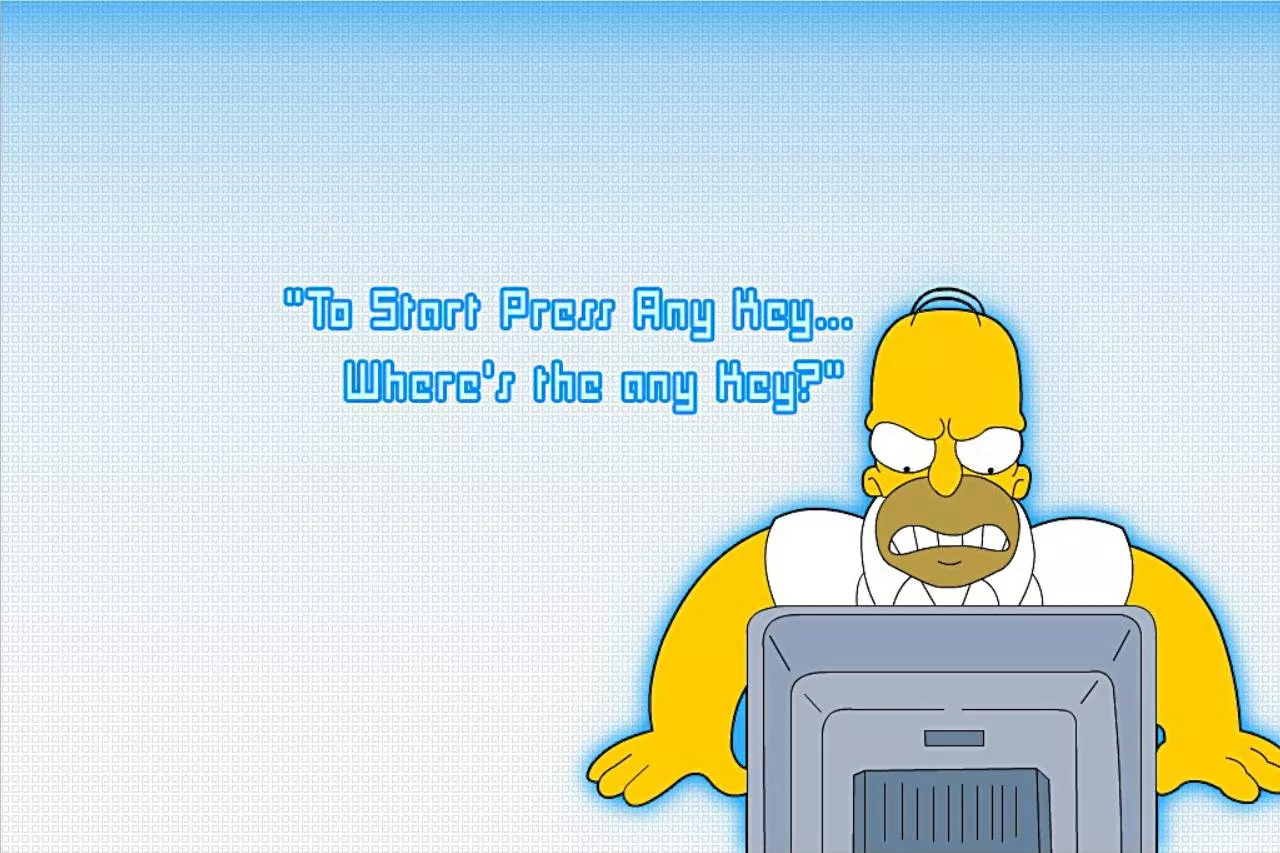 HD desktop wallpaper: Homer Simpson, Tv