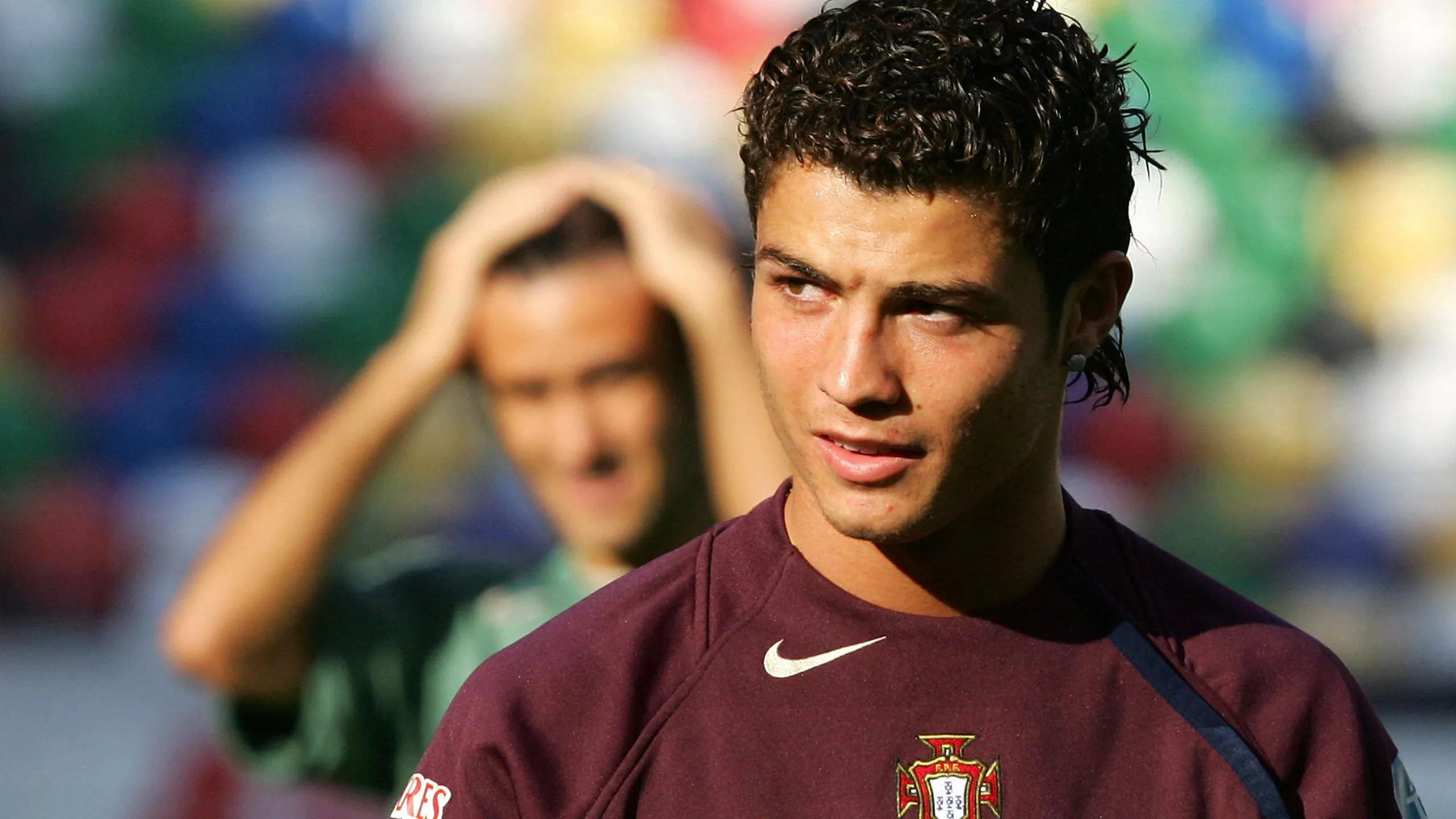 Young Cristiano Ronaldo Is Wearing Dark