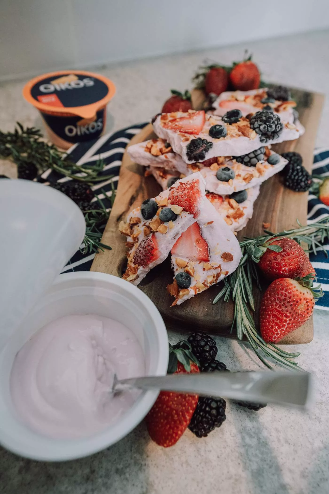 Fruit Greek Yogurt Bark Lily Love