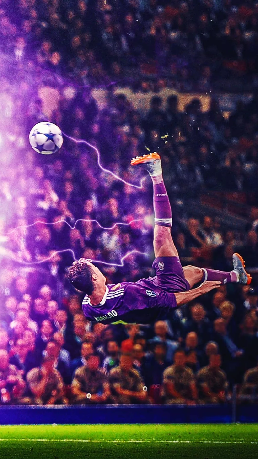 Purple Ronaldo Jersey Wallpaper