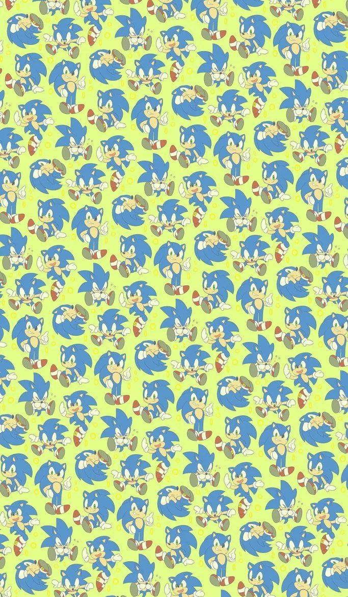 Sonic the hedgehog. iPhone wallpaper