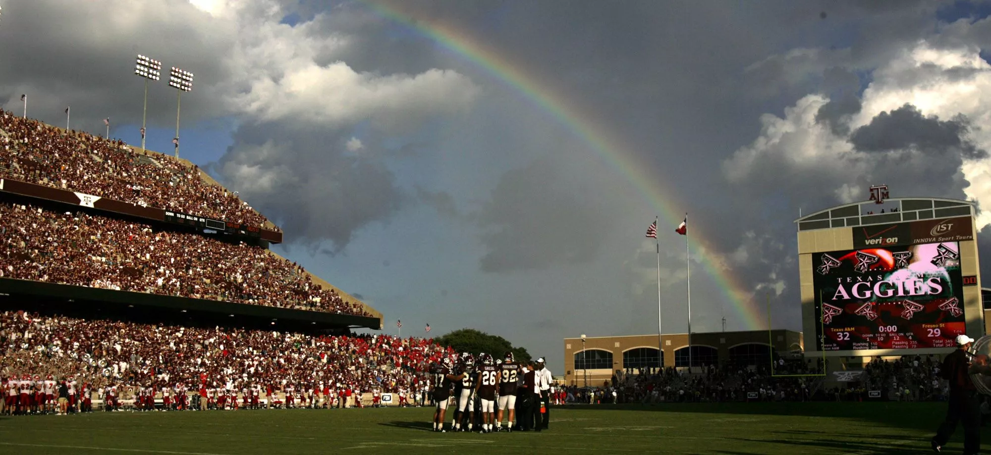 Kyle Field over the years