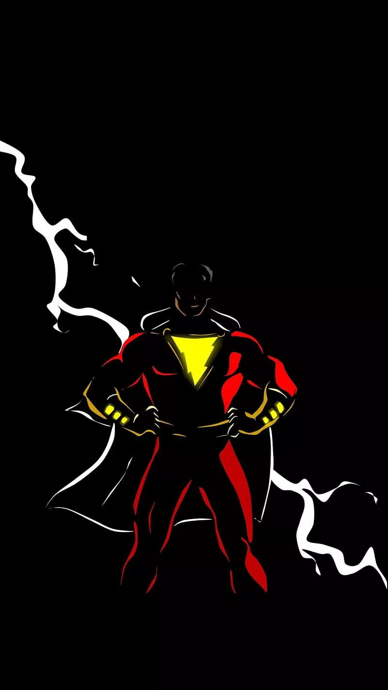 Shazam, dc, HD phone wallpaper
