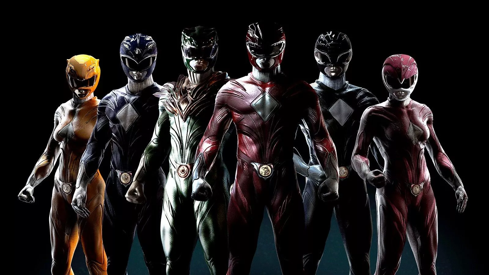 First Power Rangers Wallpaper
