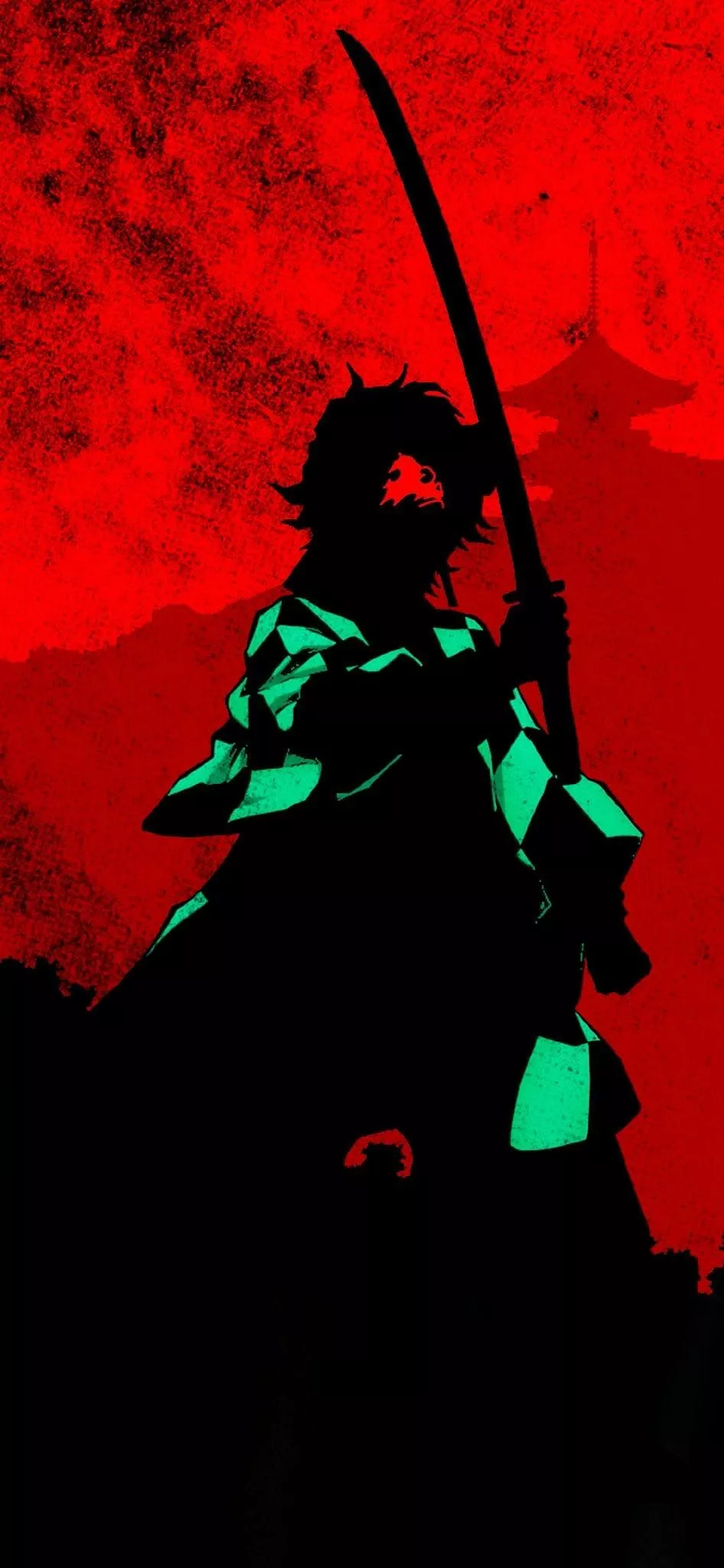 Tanjiro Kamado iPhone Wallpaper