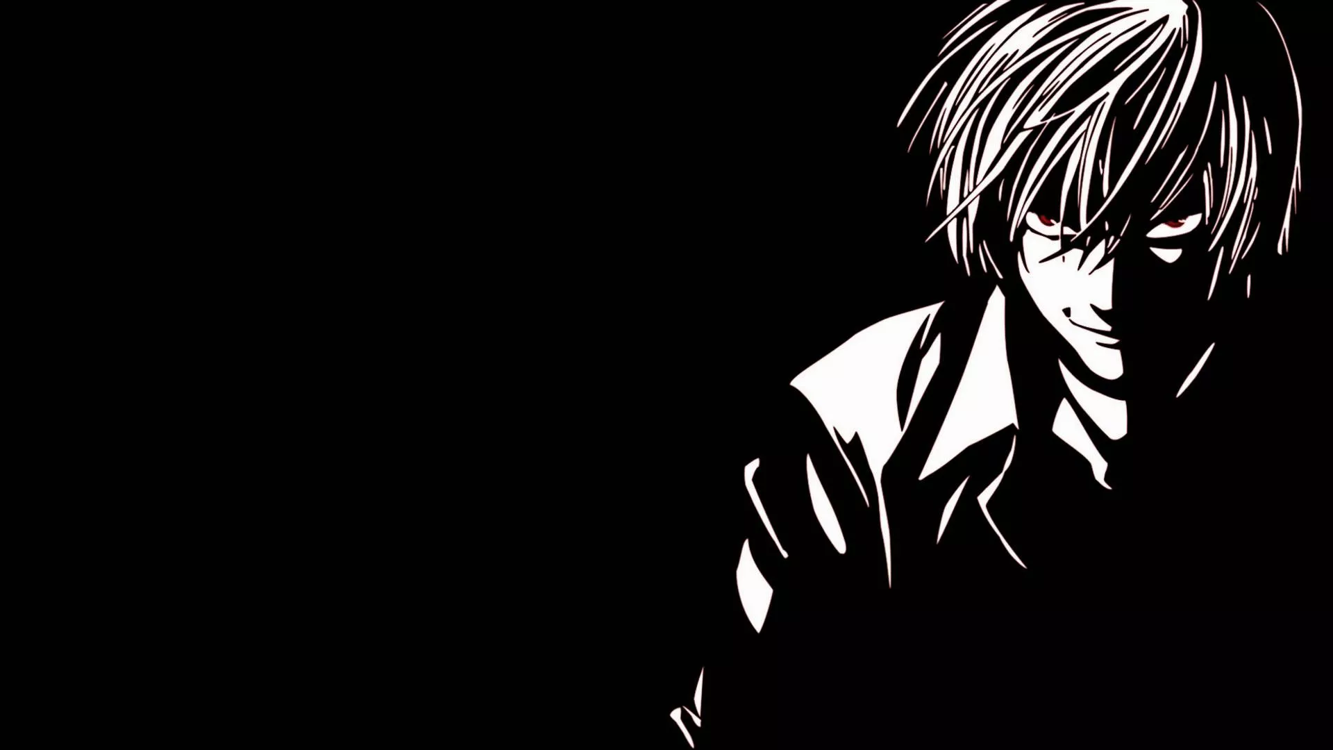 Download free Light Yagami Black Anime