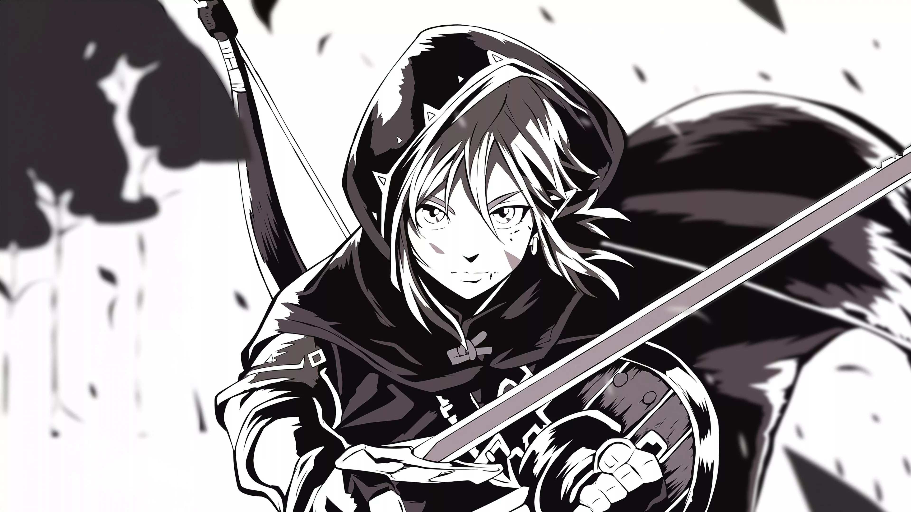 Link Wallpaper 4K, Zelda, Minimalist, 5K