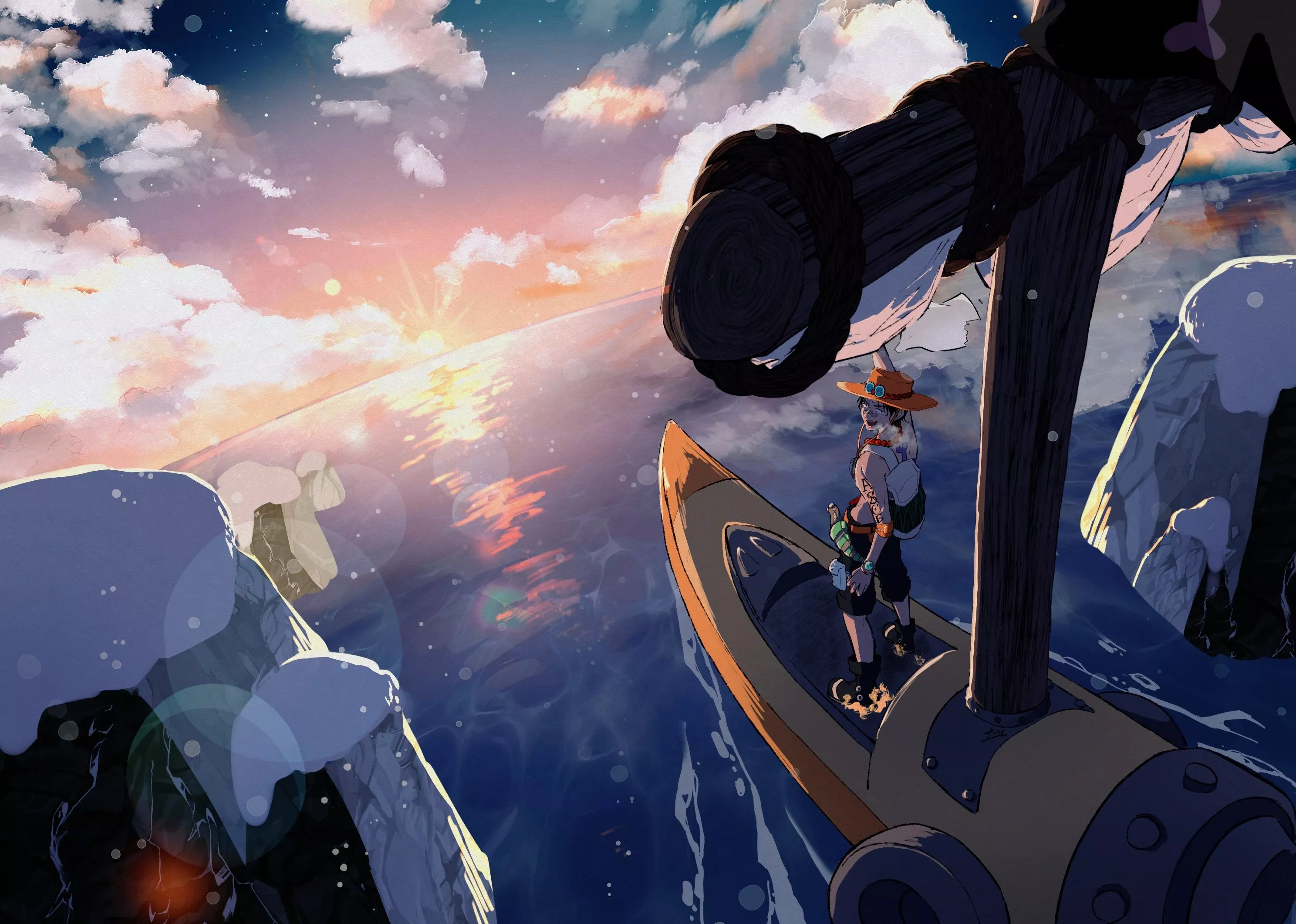 Portgas D. Ace 4k Ultra HD Wallpaper