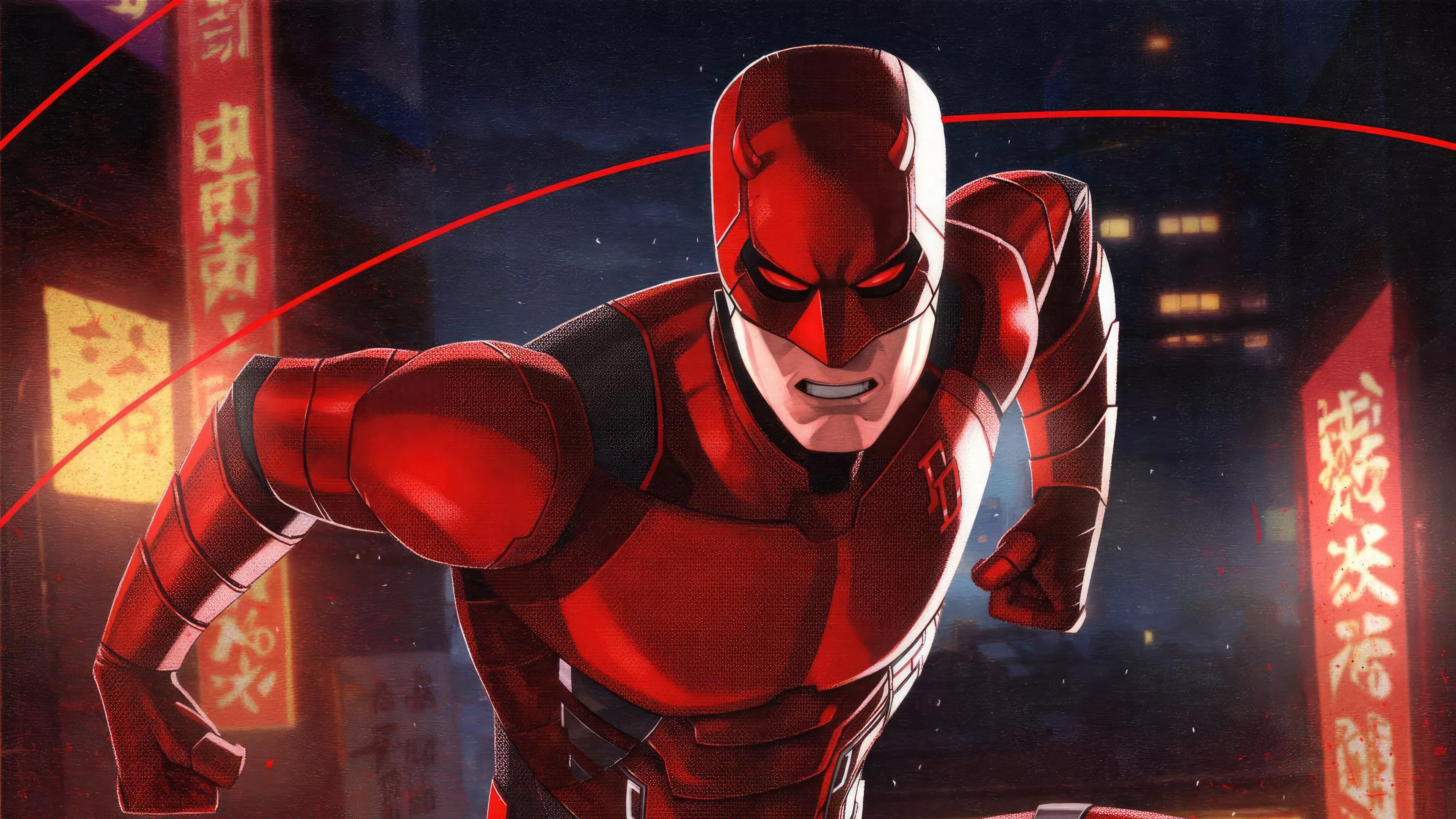 Daredevil Born Again 4k Art Wallpaper