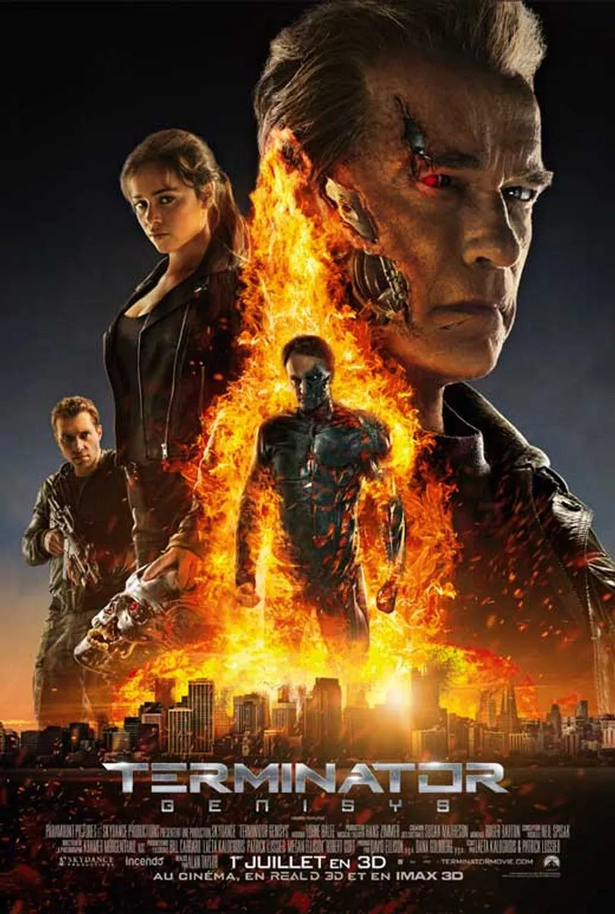 Terminator Genisys Movie Poster Print