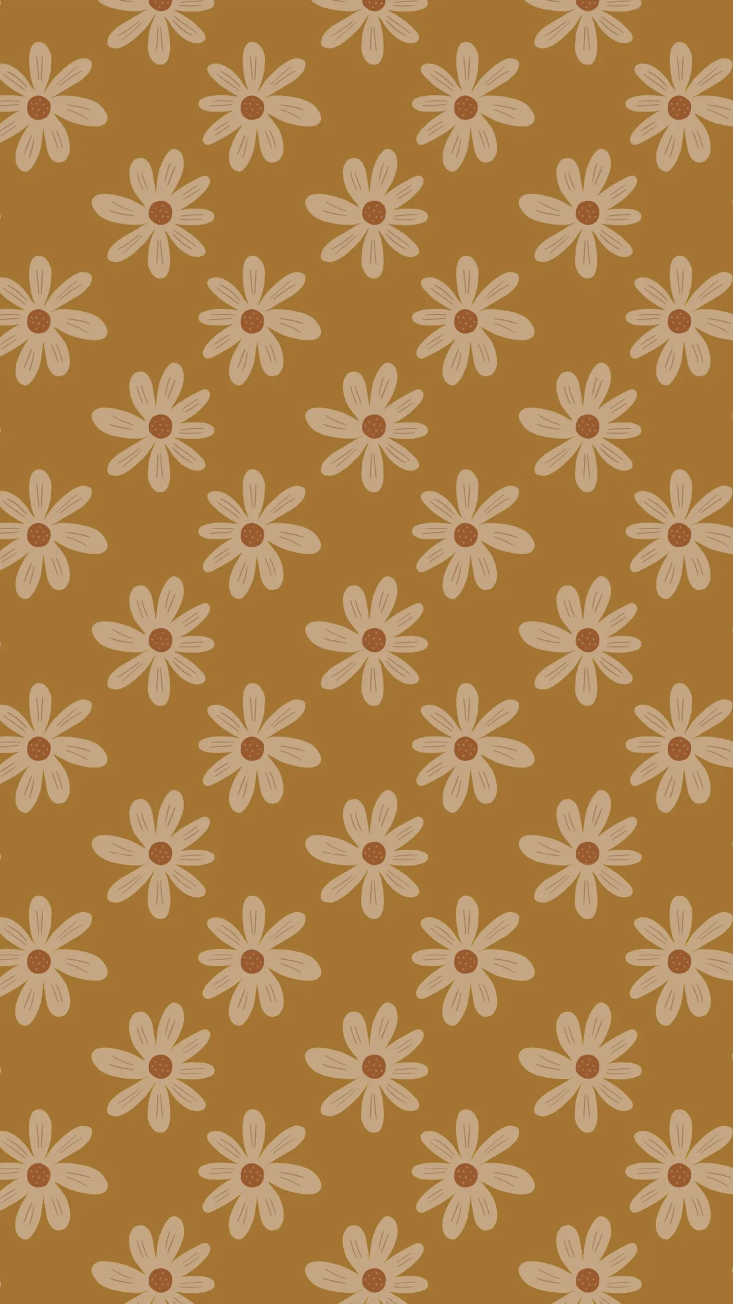 brown flower phone wallpaper. guitar