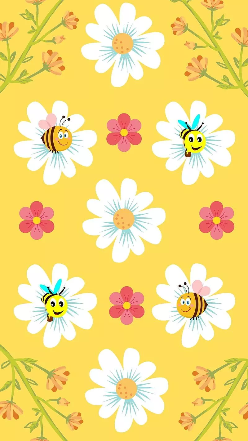 HD spring vibes flower wallpaper