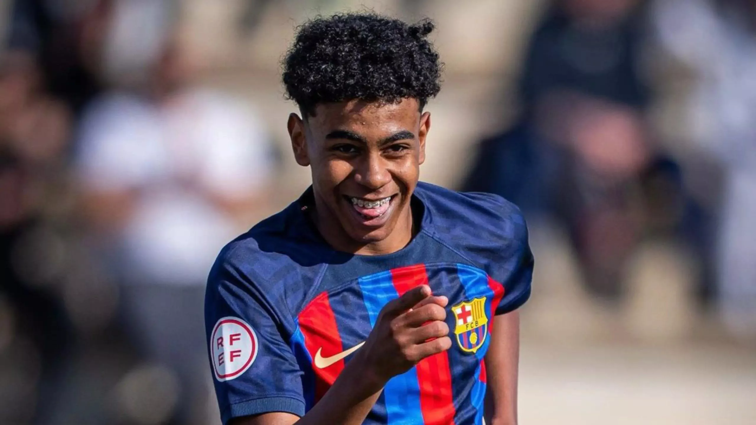 Moroccan Footballer Lamine Yamal: Messi