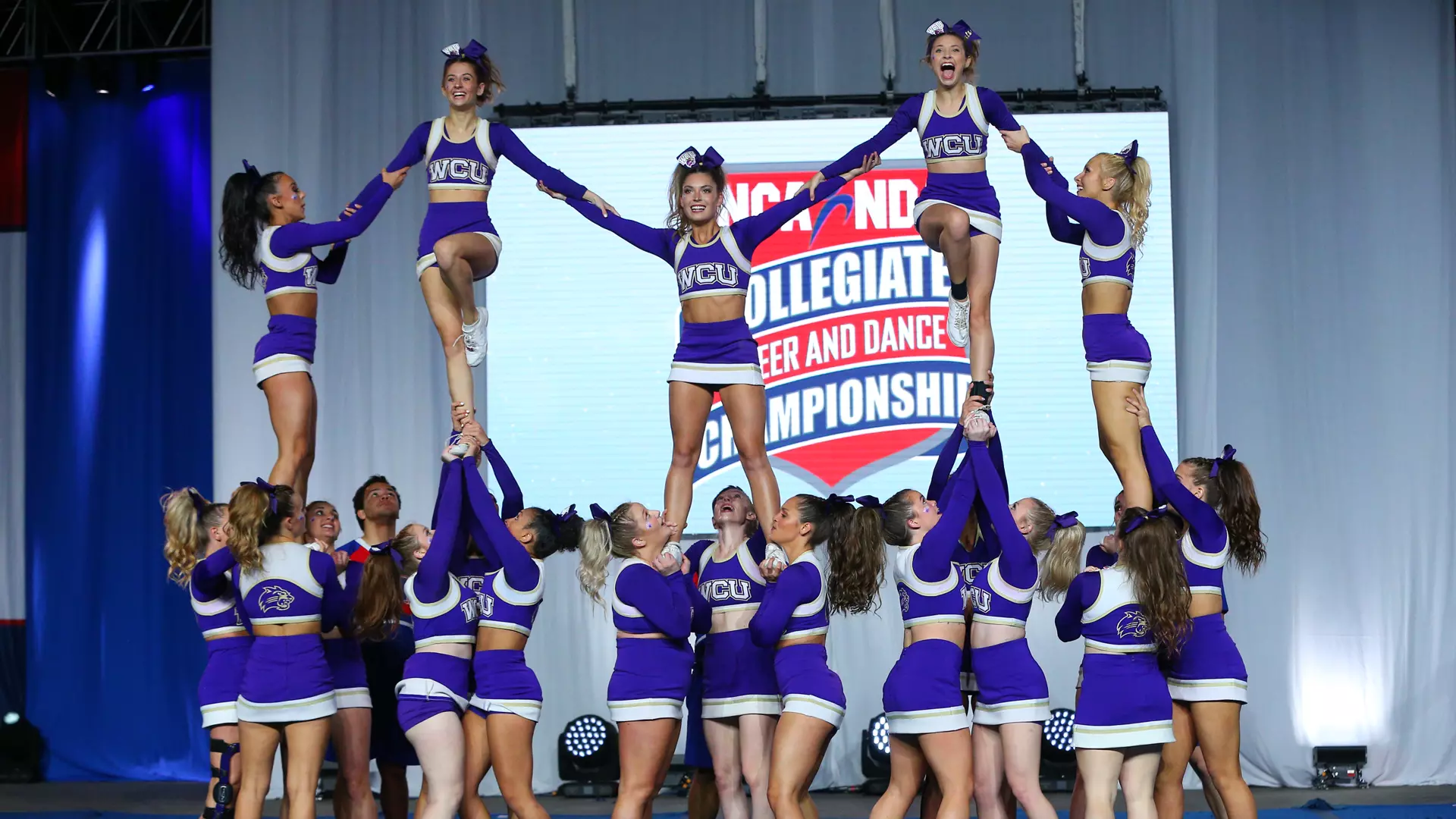 Catamount Cheerleading Finished Fourth