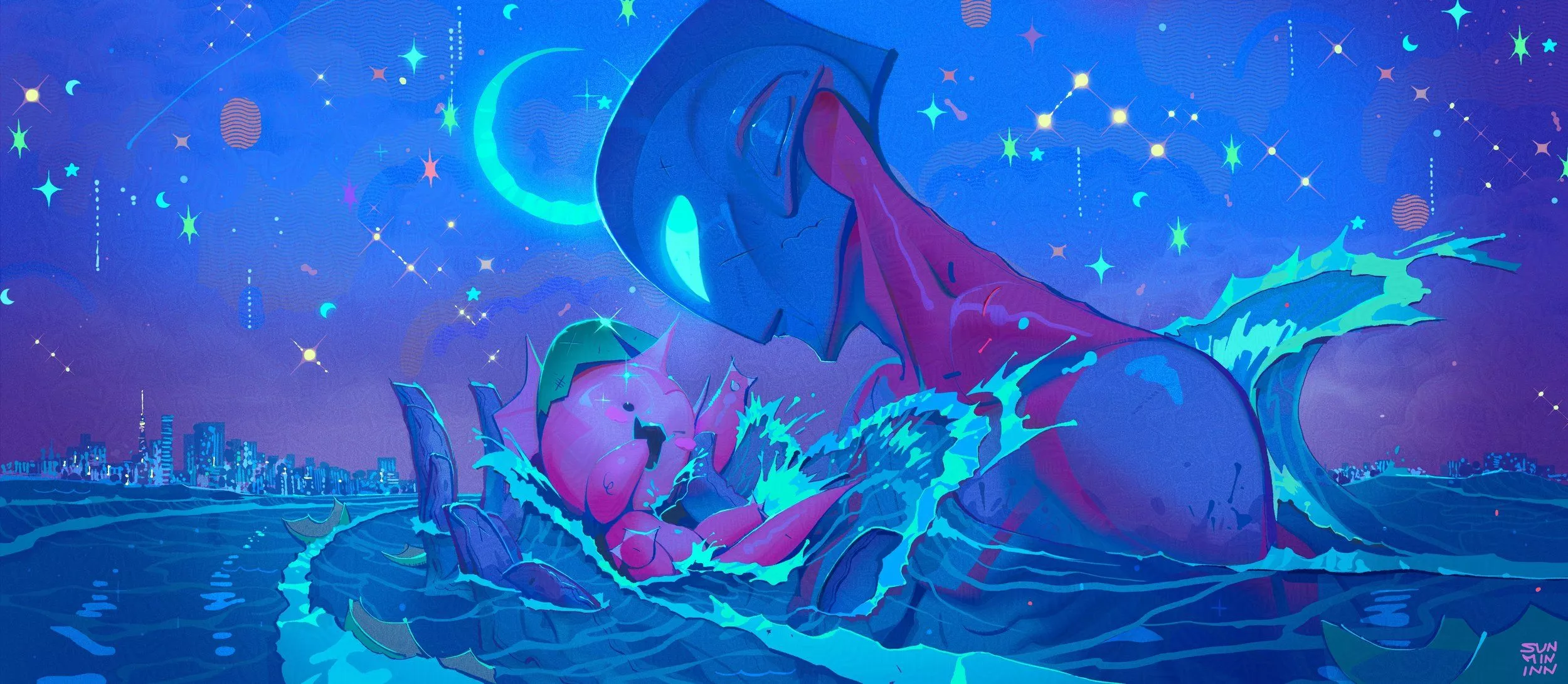 Water, Ultraman: Rising